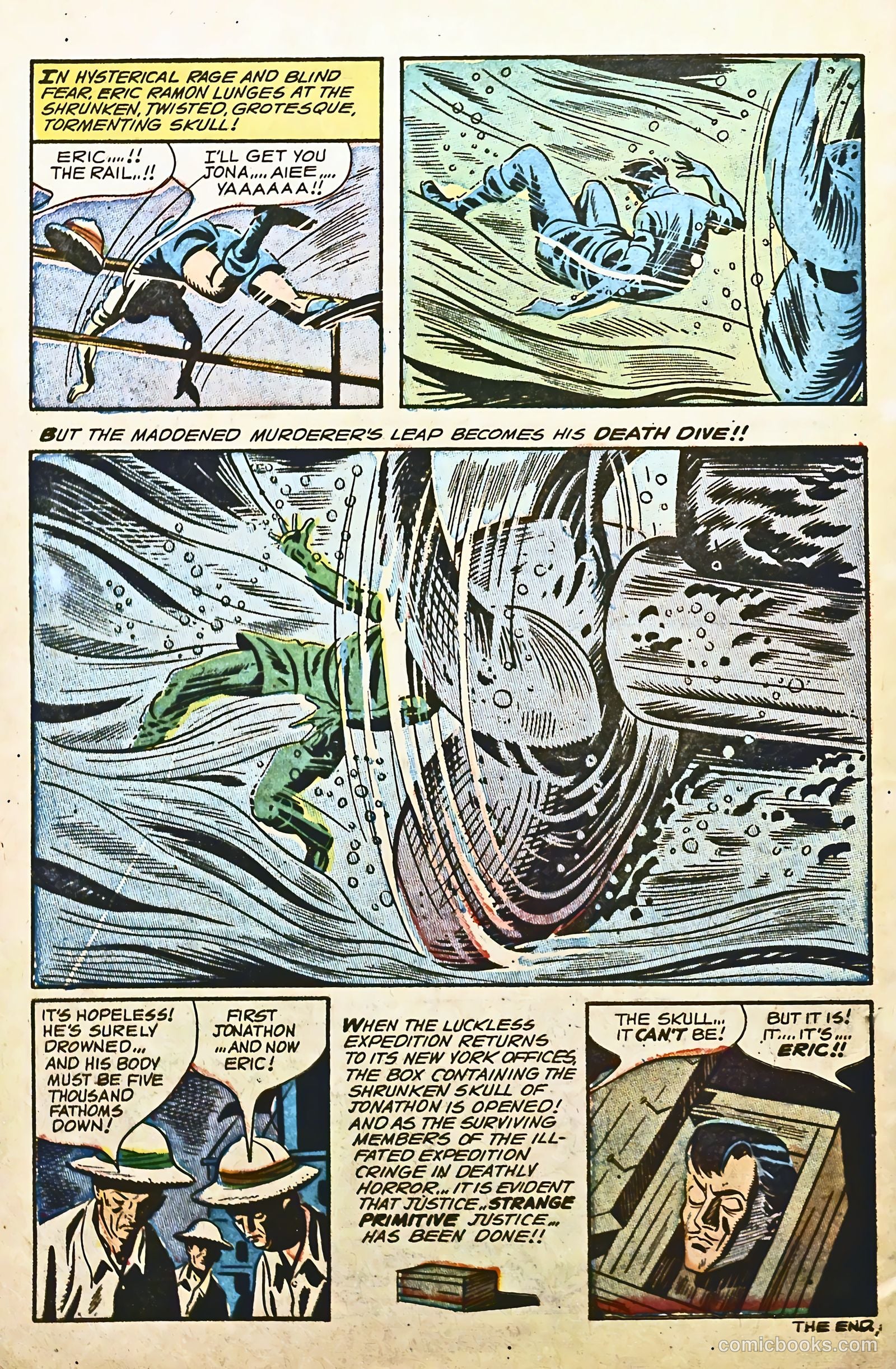 Weird Terror #13 (1954) — page 32 of 36