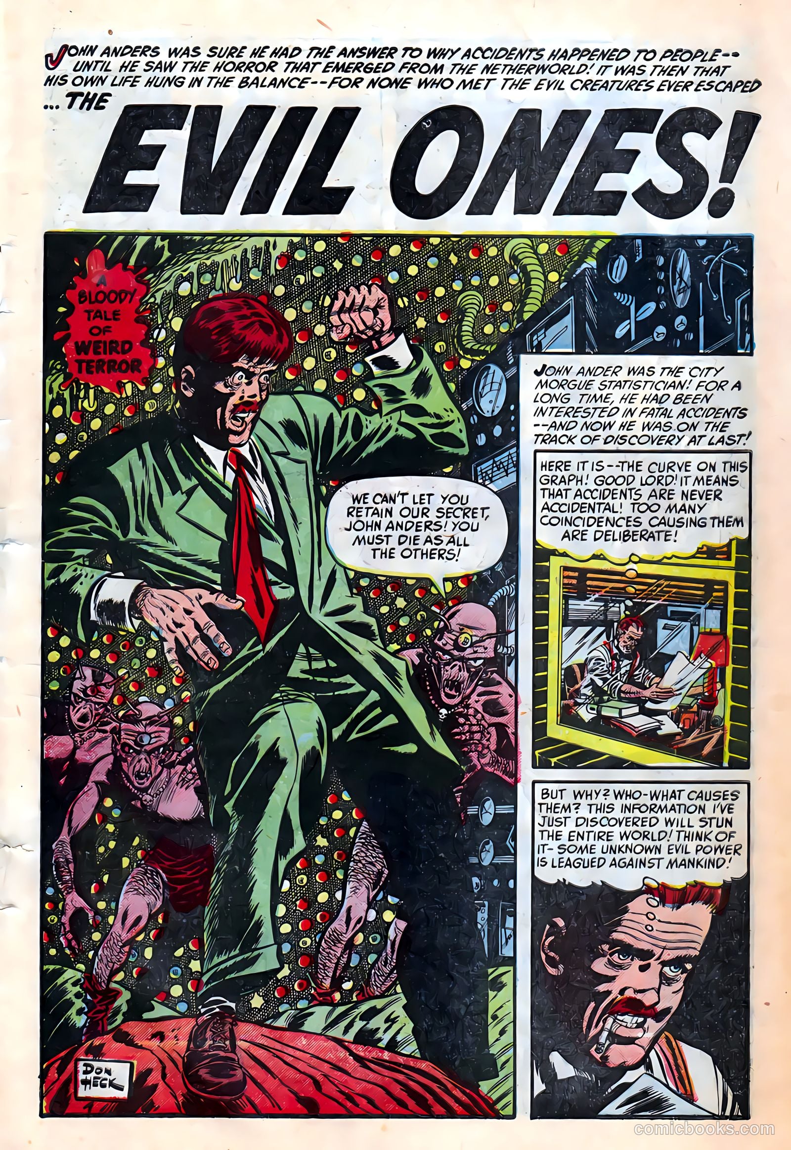 Weird Terror #2 (1952) — page 3 of 36