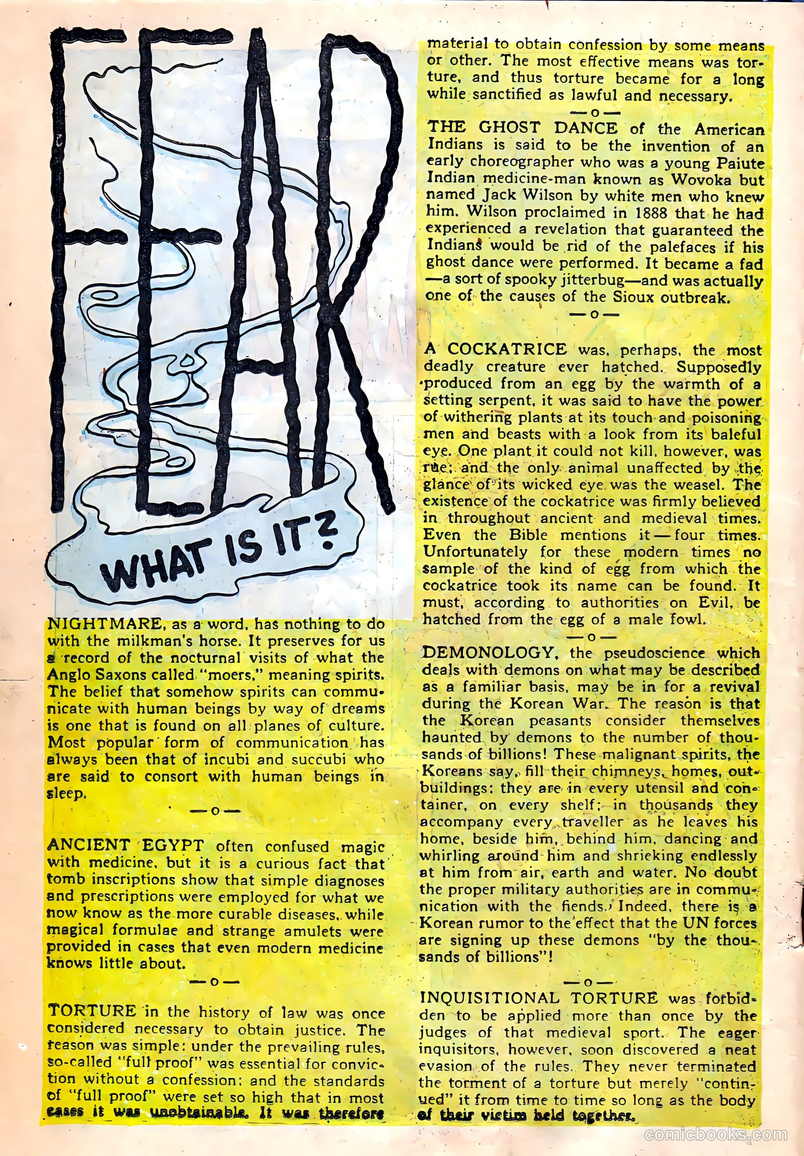 Weird Terror #2 (1952) — page 18 of 36