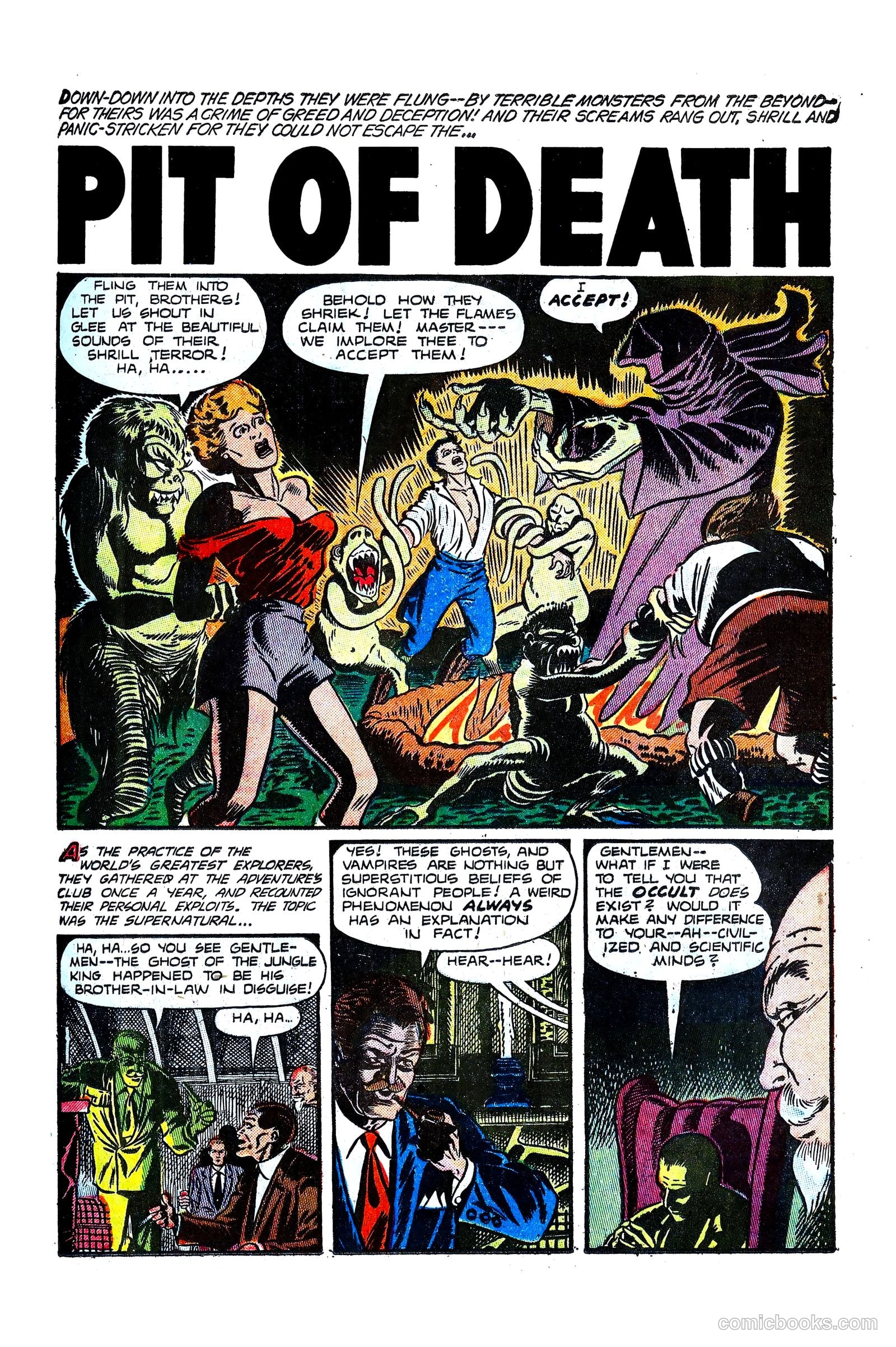 Weird Terror #3 (1953) — page 19 of 36
