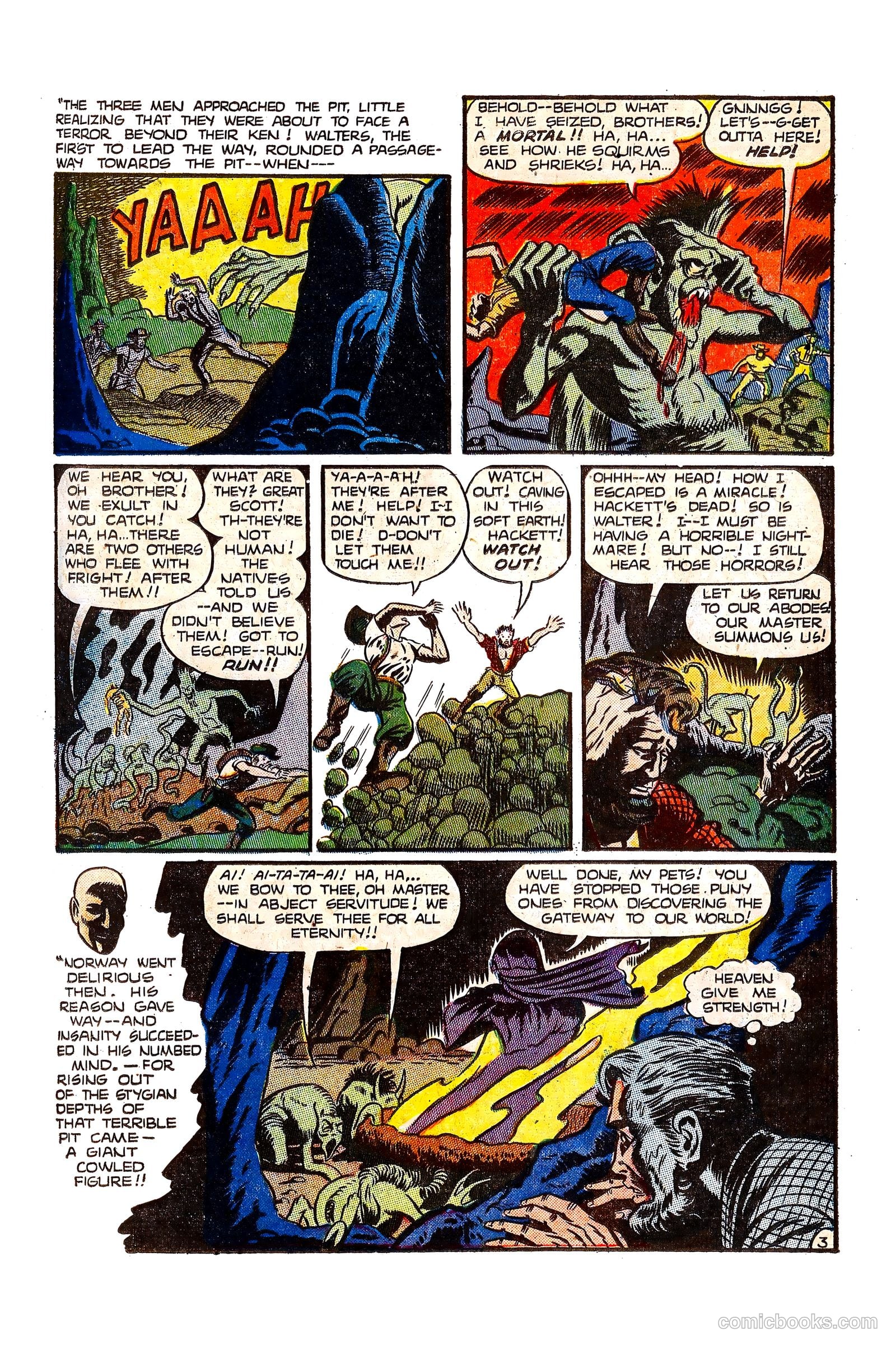 Weird Terror #3 (1953) — page 21 of 36