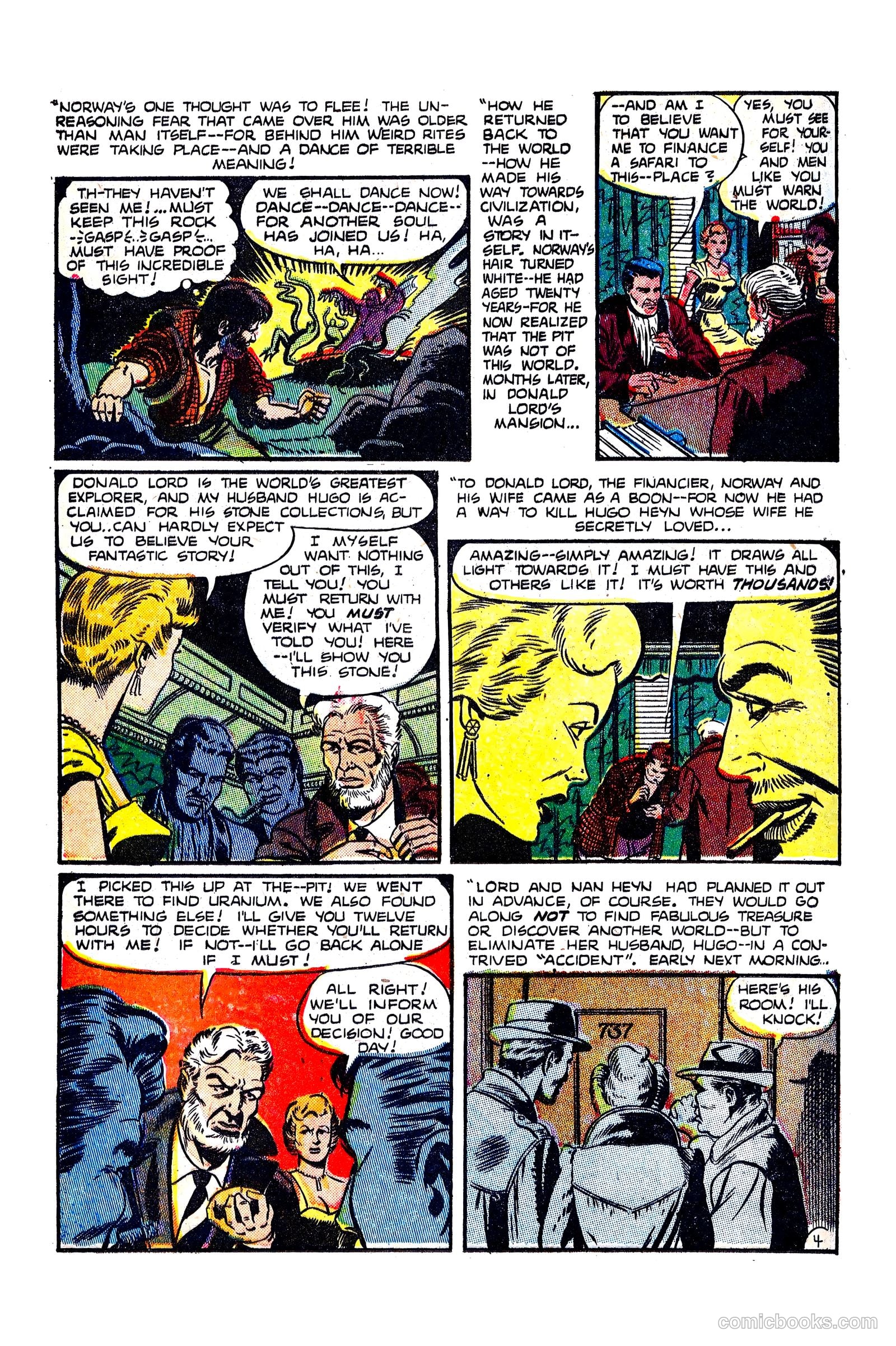 Weird Terror #3 (1953) — page 22 of 36