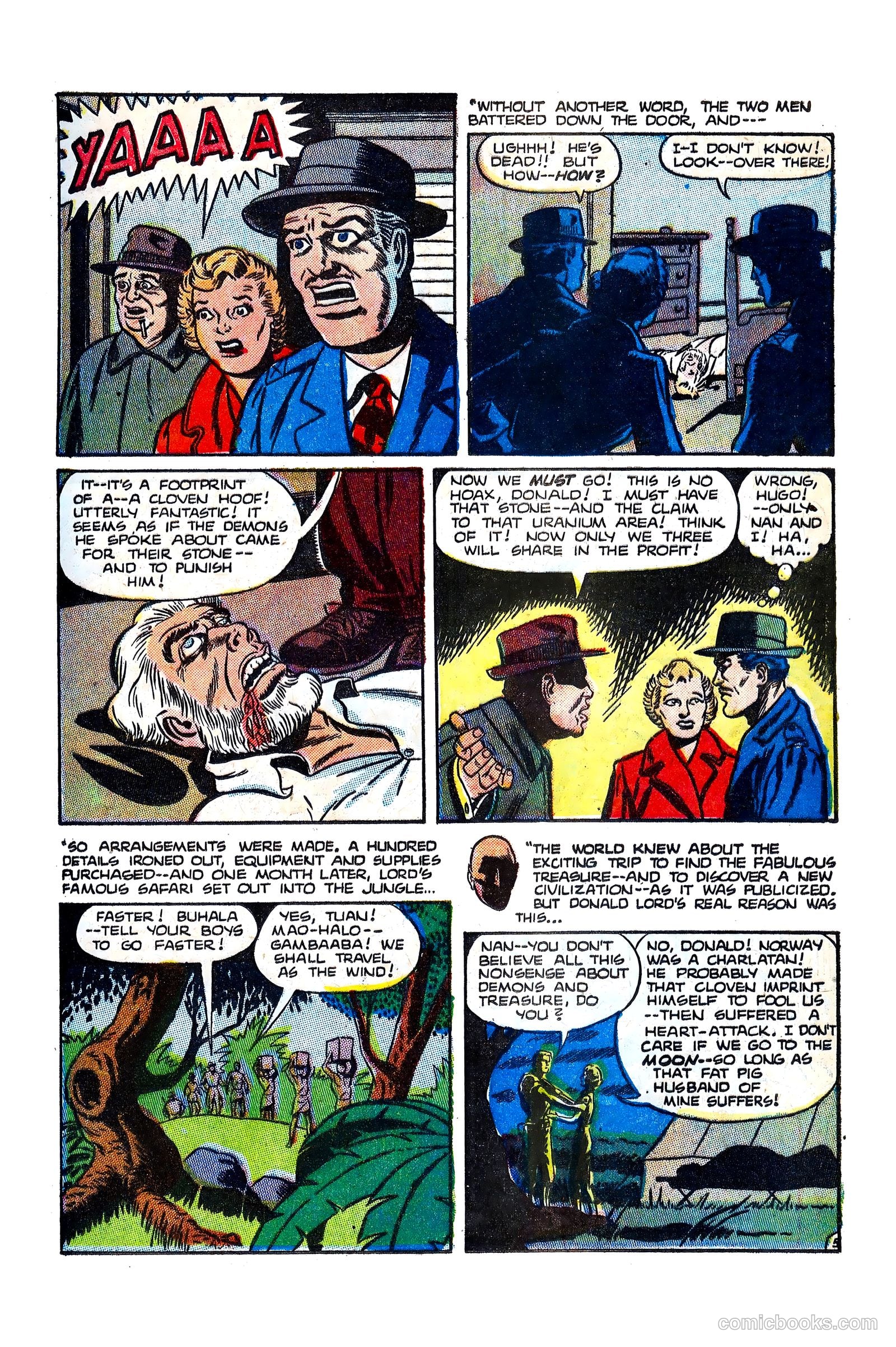 Weird Terror #3 (1953) — page 23 of 36