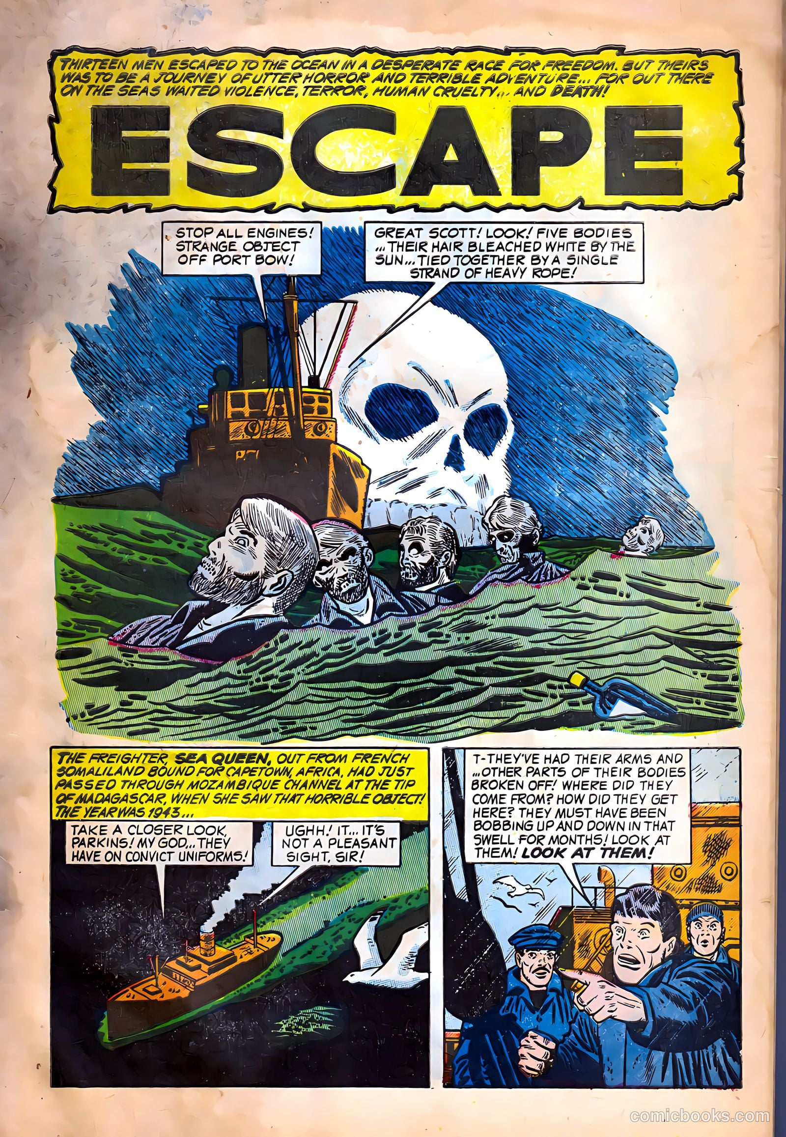 Weird Terror #4 (1953) — page 4 of 37