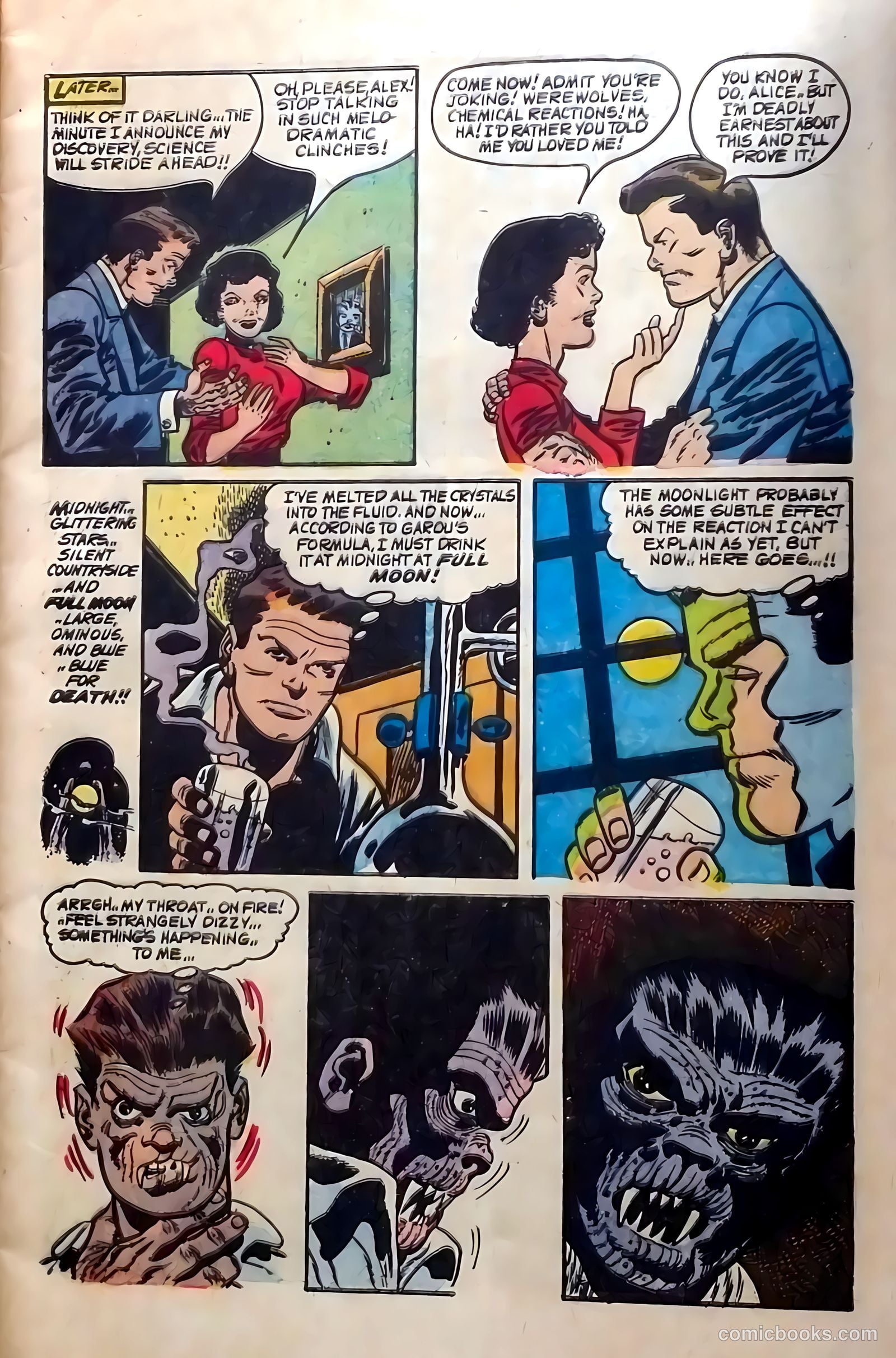Weird Terror #5 (1953) — page 5 of 36