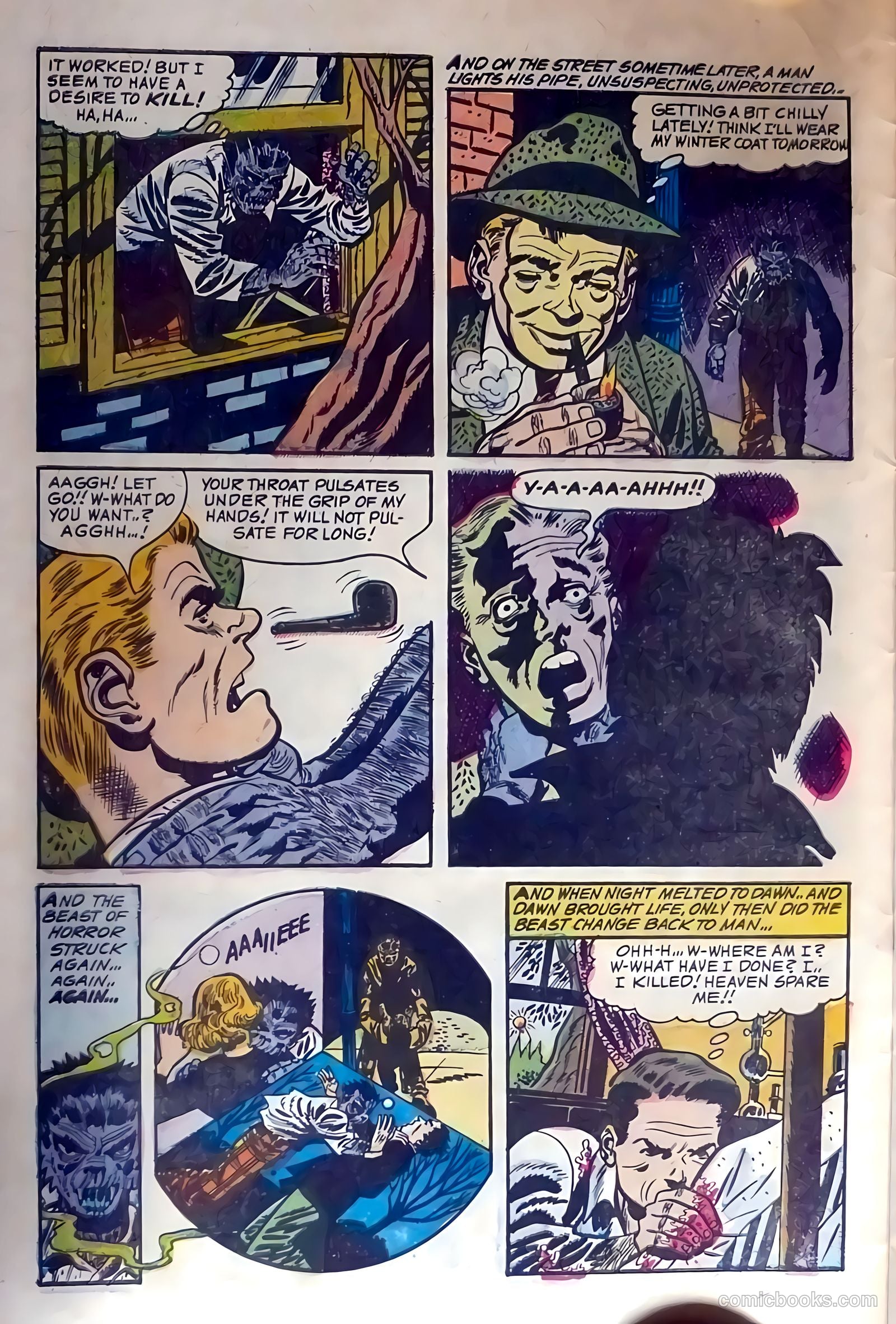 Weird Terror #5 (1953) — page 6 of 36