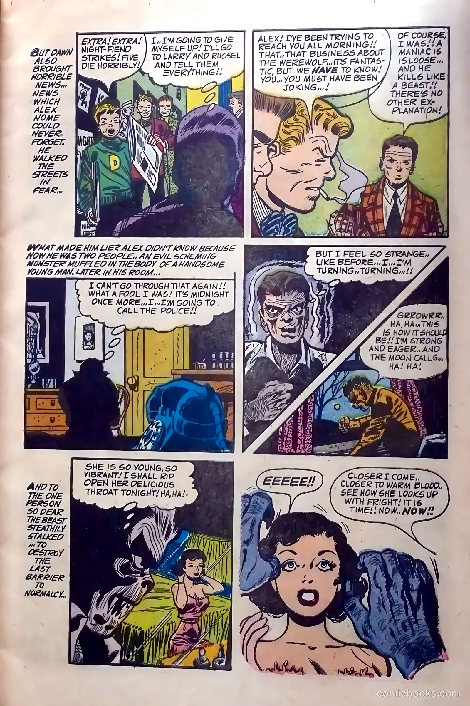 Weird Terror #5 (1953) — page 7 of 36