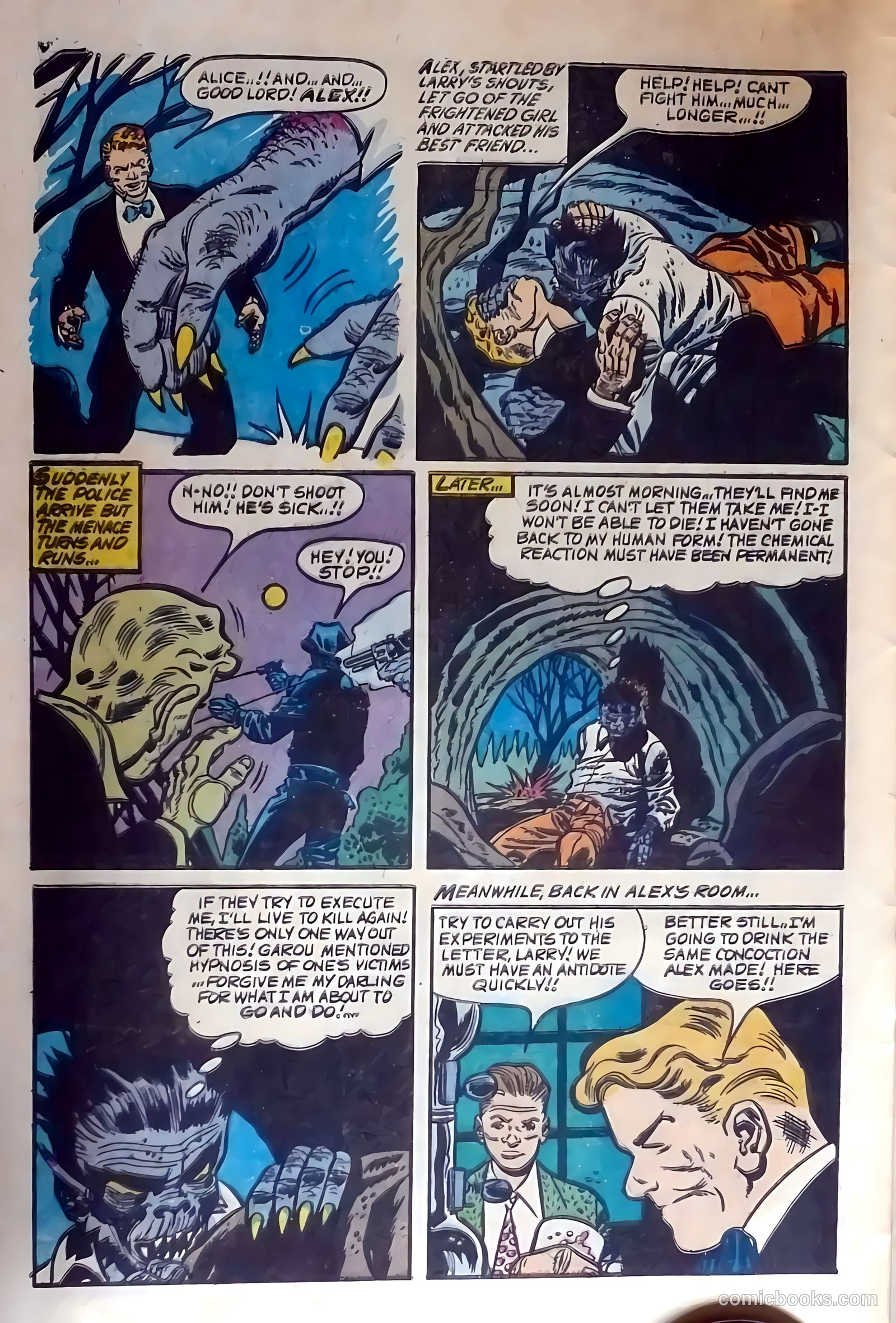 Weird Terror #5 (1953) — page 8 of 36