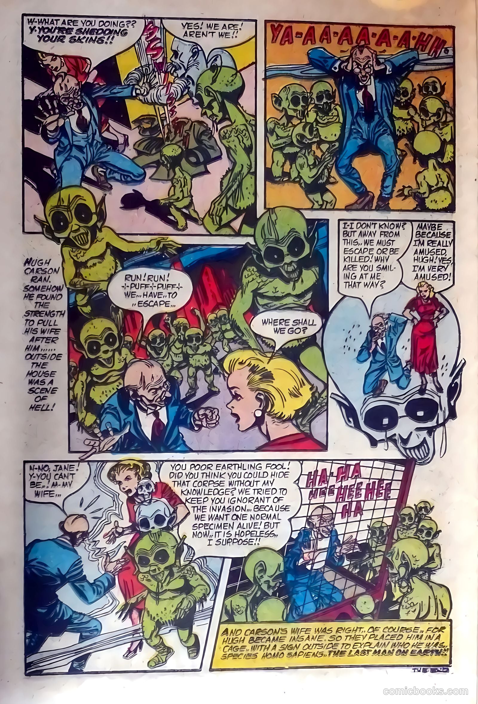 Weird Terror #5 (1953) — page 16 of 36