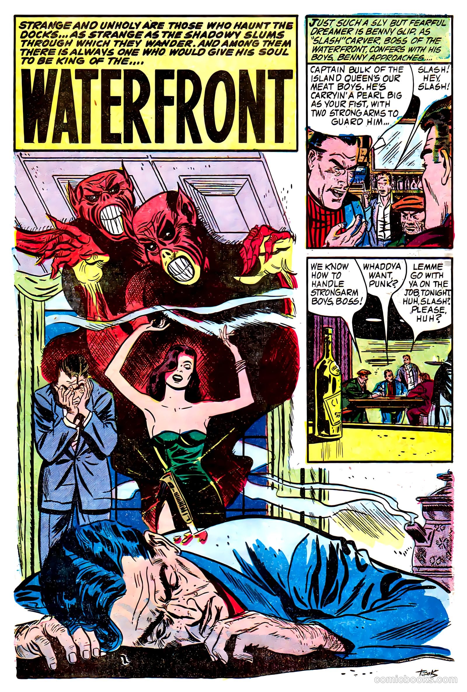 Weird Terror #6 (1953) — page 13 of 25