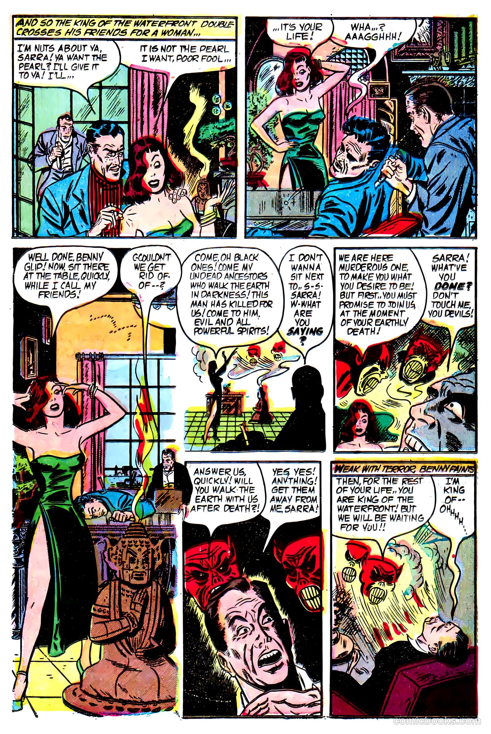 Weird Terror #6 (1953) — page 17 of 25