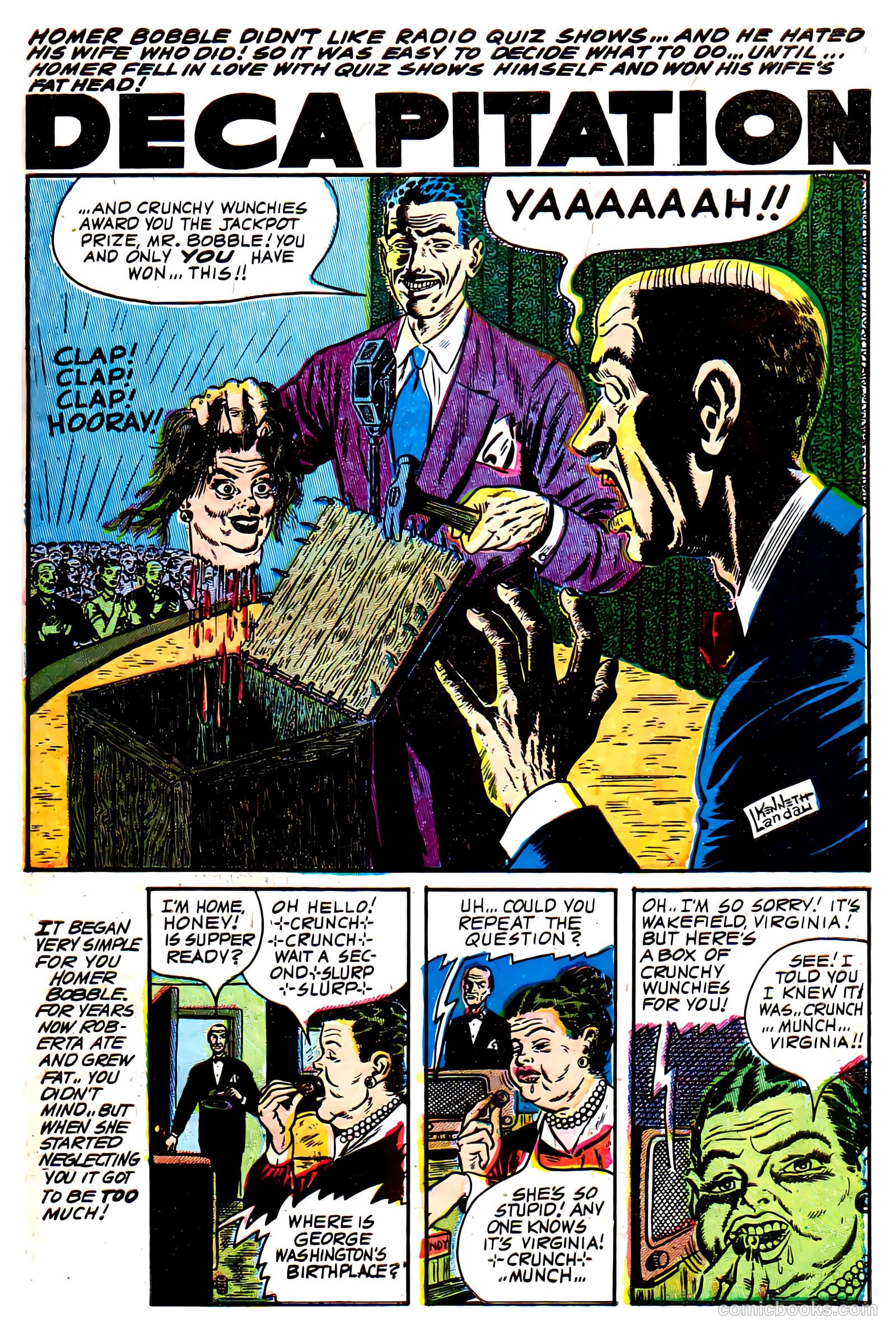 Weird Terror #6 (1953) — page 20 of 25