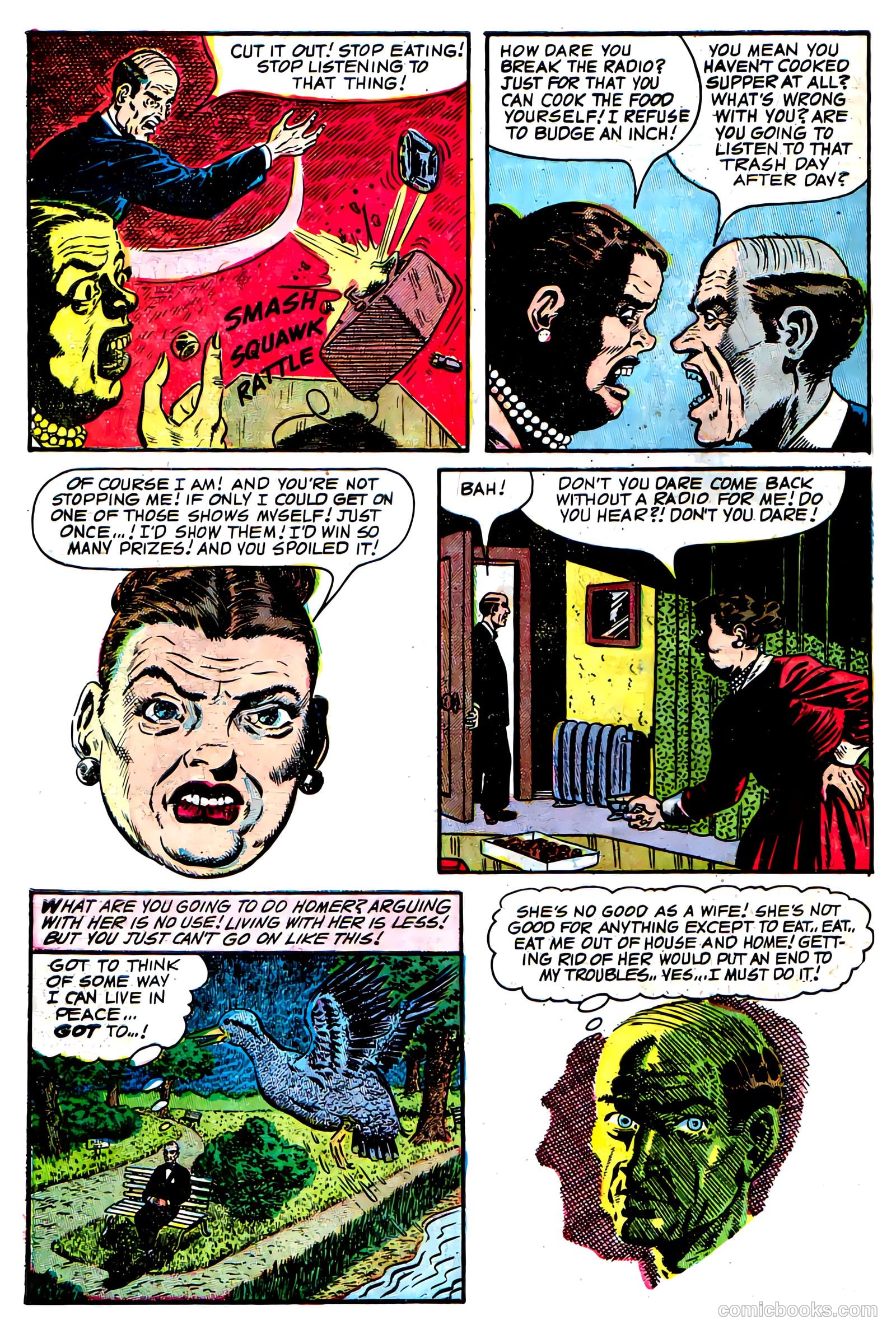 Weird Terror #6 (1953) — page 21 of 25