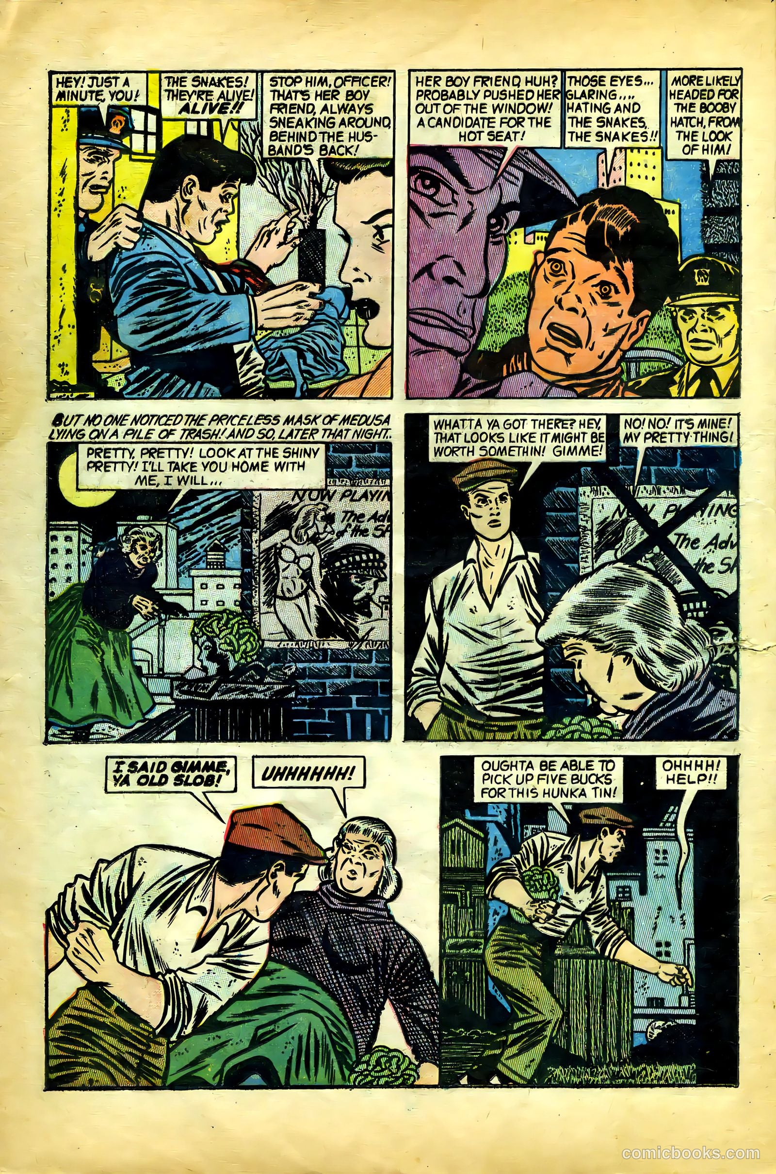 Weird Terror #7 (1953) — page 16 of 36