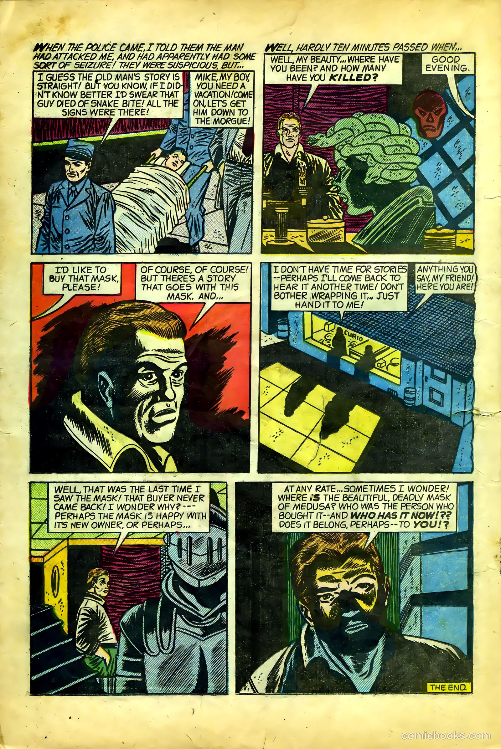 Weird Terror #7 (1953) — page 18 of 36