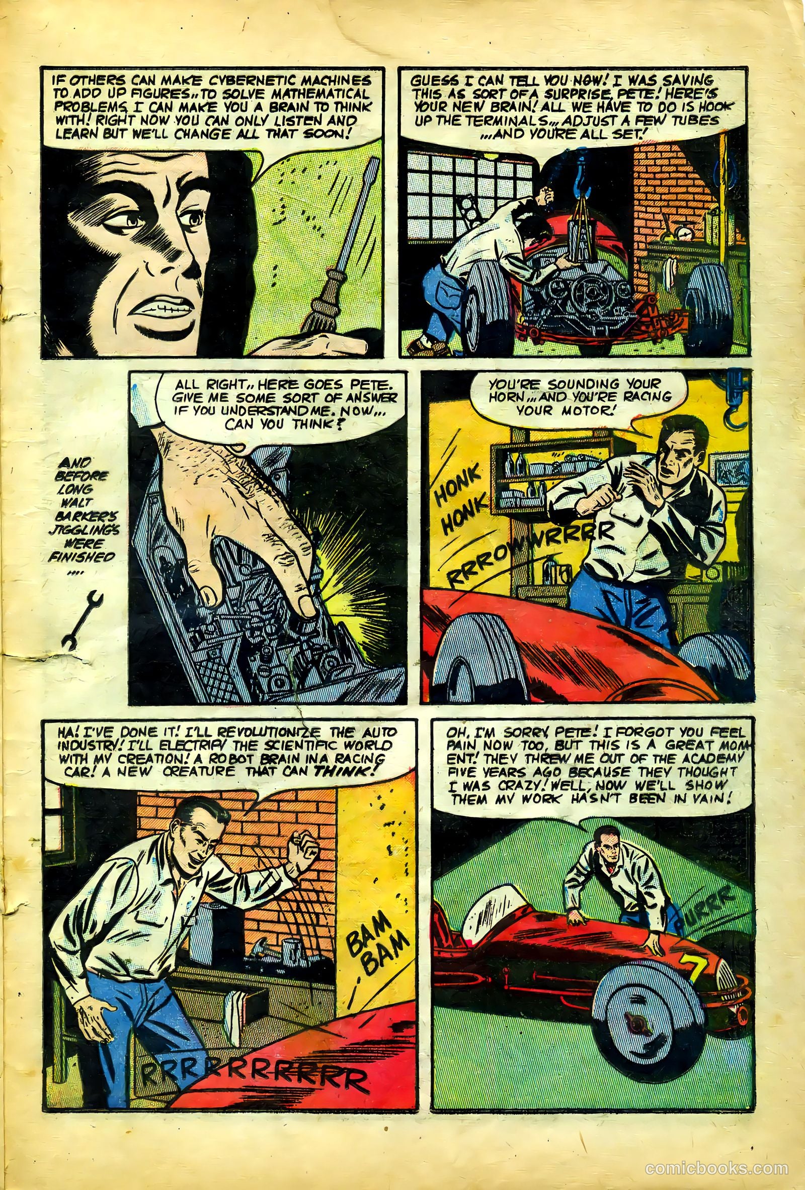 Weird Terror #7 (1953) — page 21 of 36