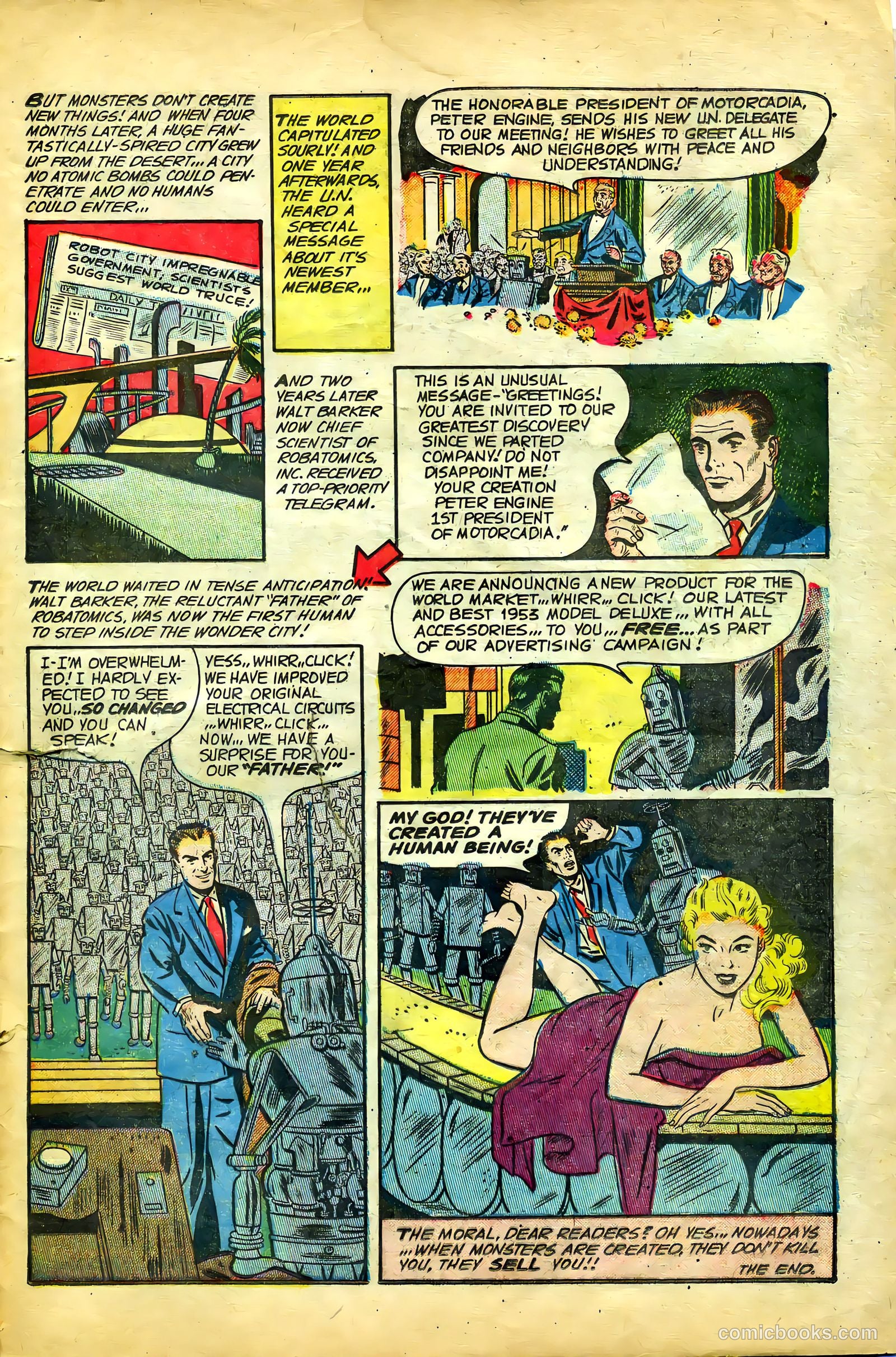 Weird Terror #7 (1953) — page 25 of 36