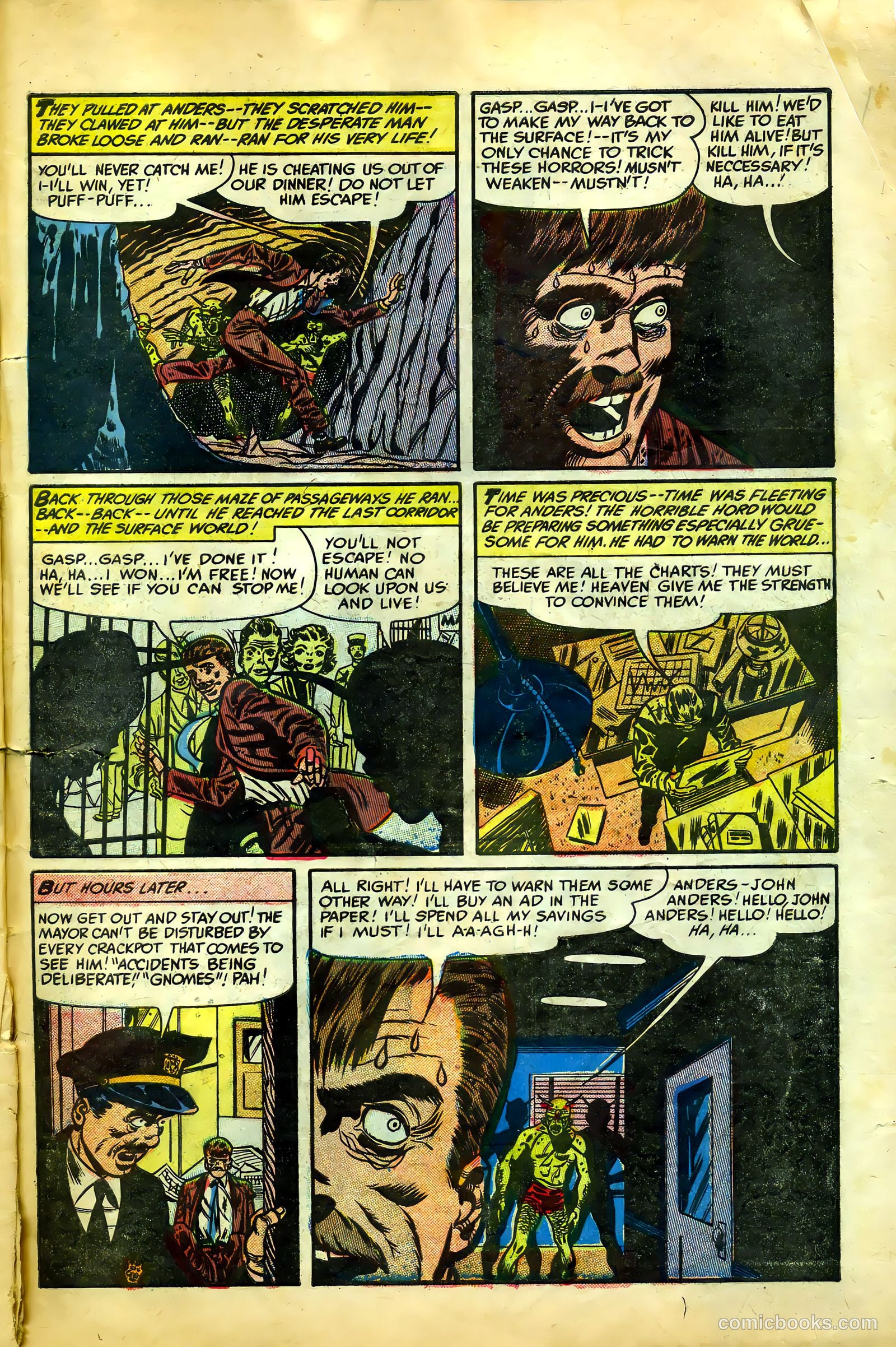 Weird Terror #7 (1953) — page 31 of 36