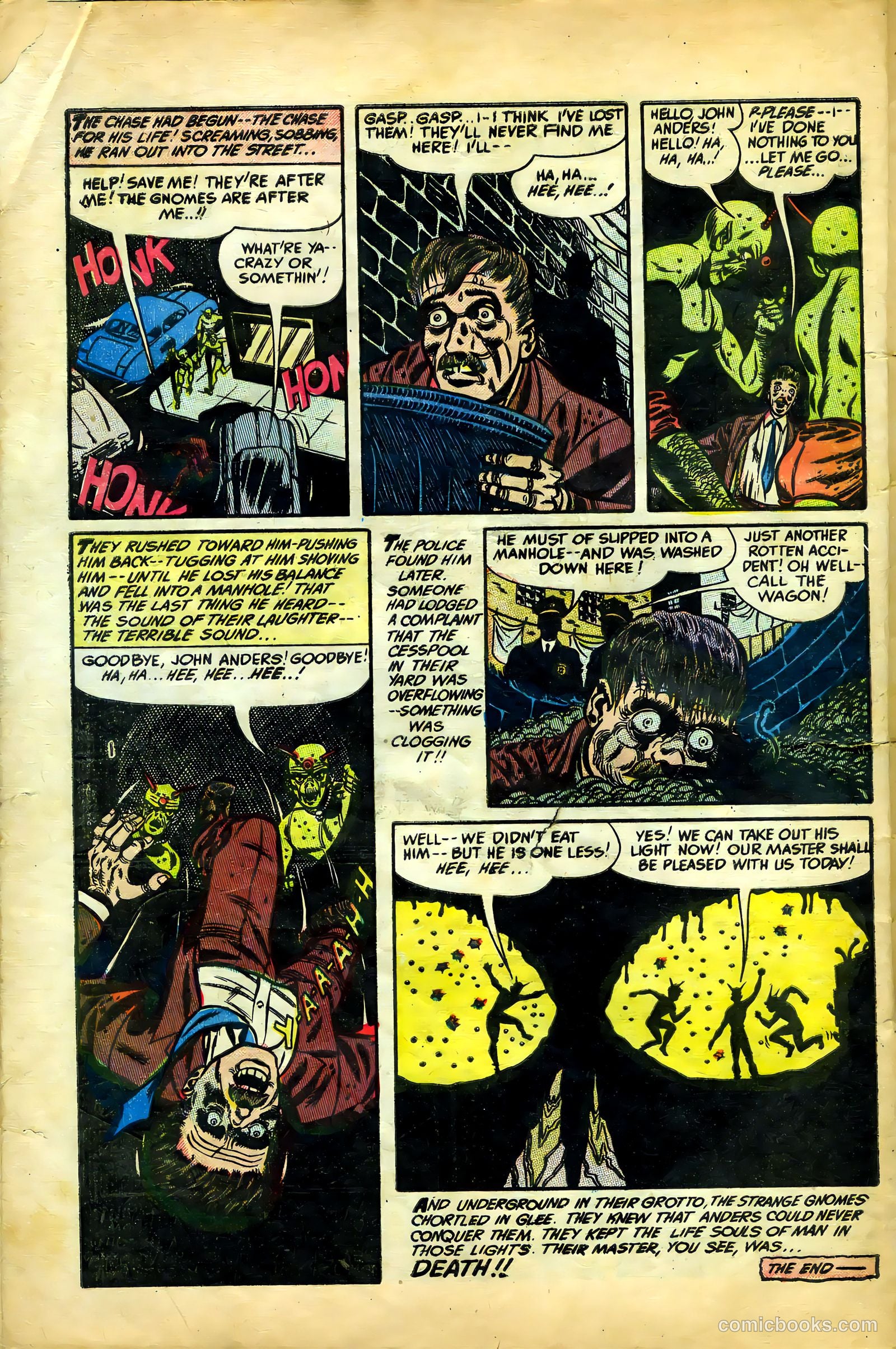 Weird Terror #7 (1953) — page 32 of 36
