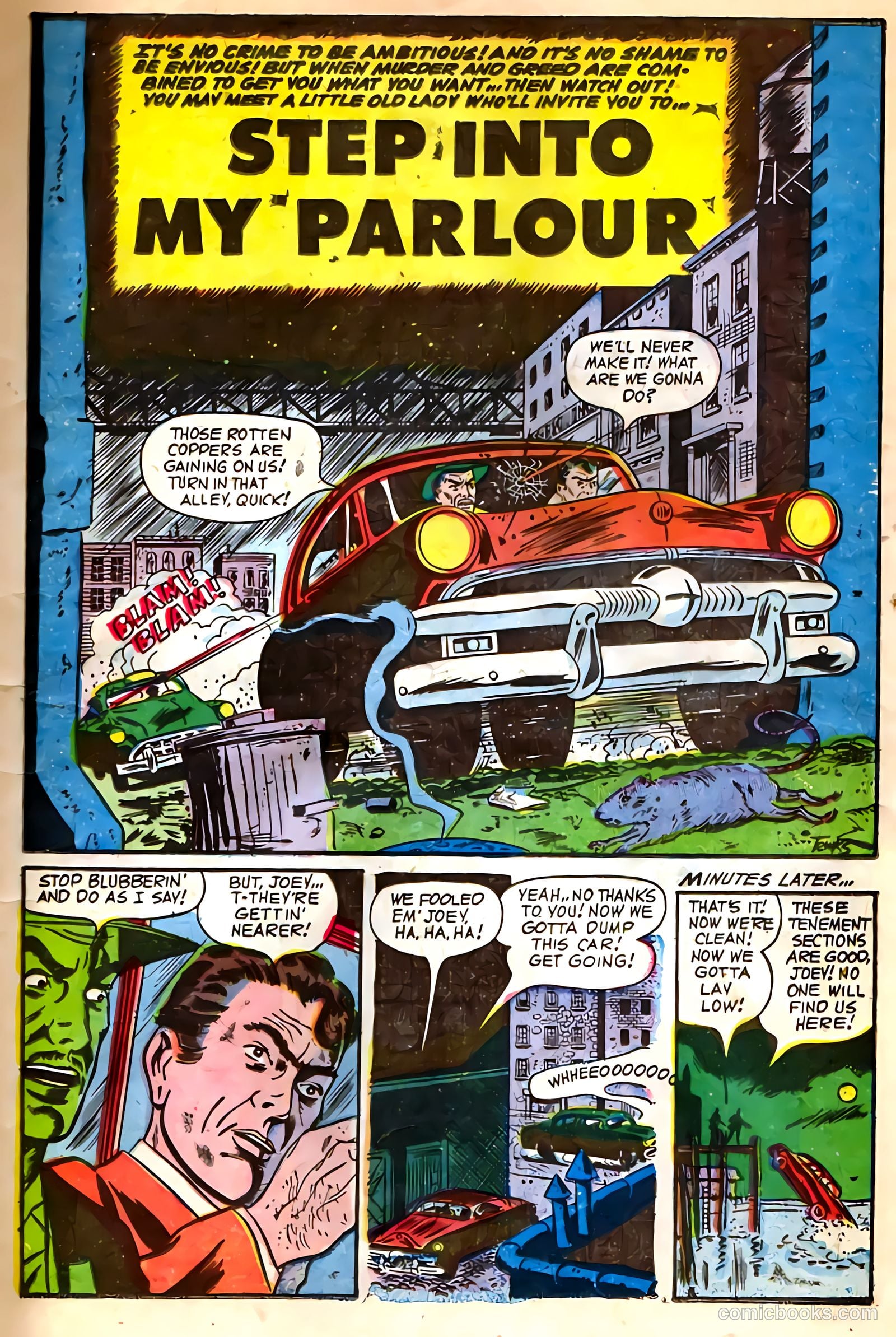 Weird Terror #8 (1953) — page 10 of 34