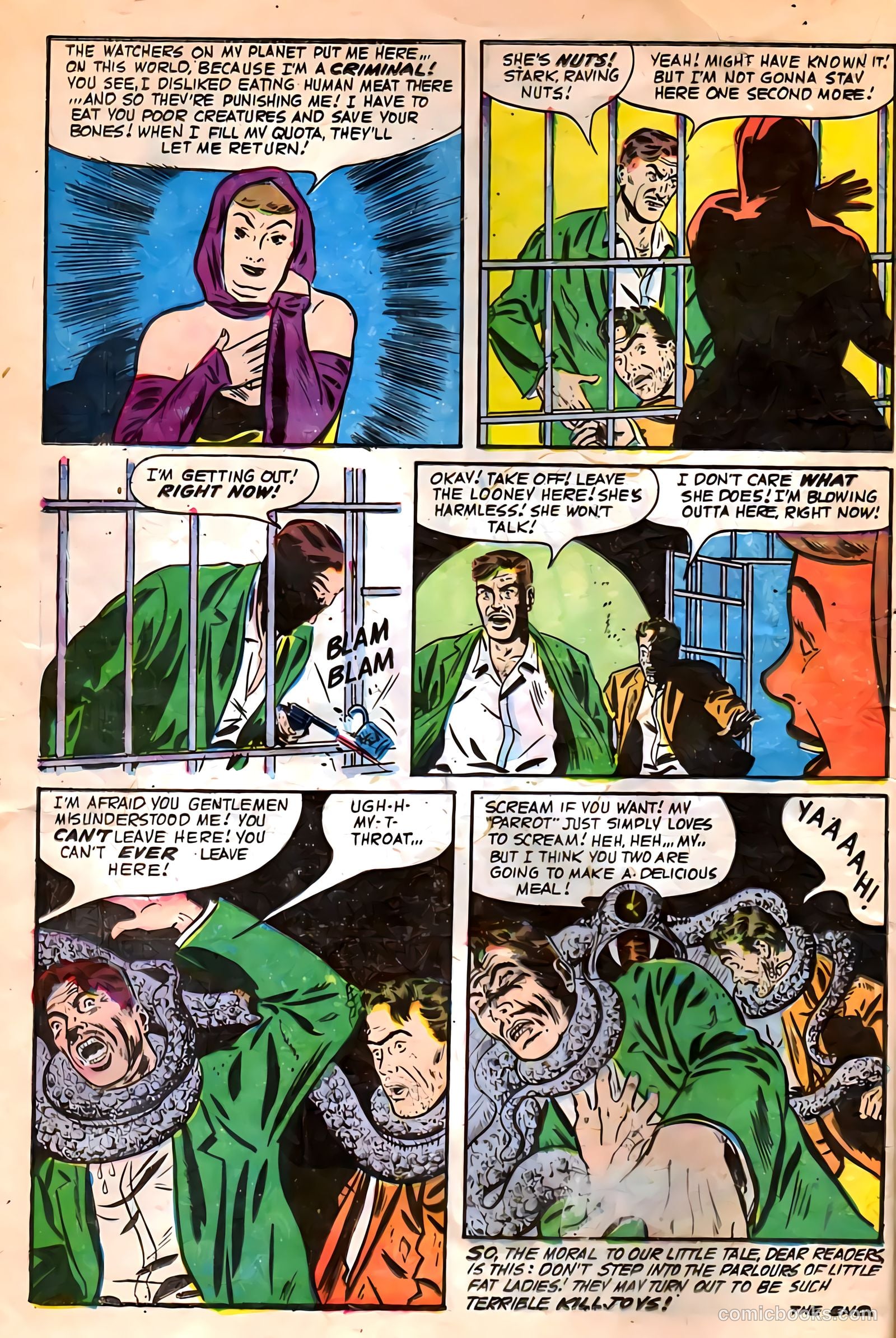 Weird Terror #8 (1953) — page 15 of 34