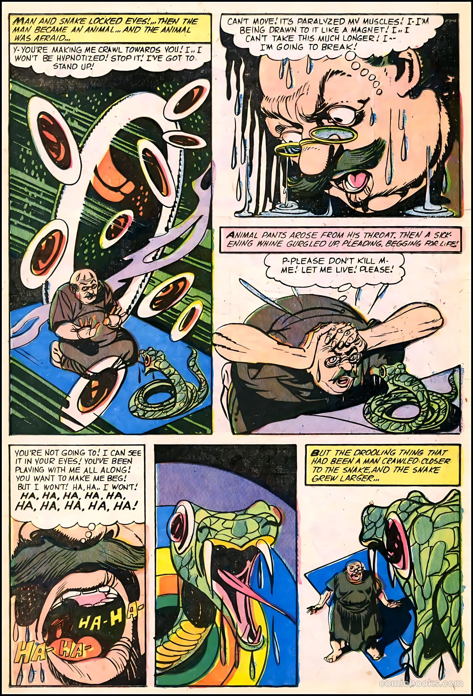 Weird Terror #8 (1953) — page 22 of 34
