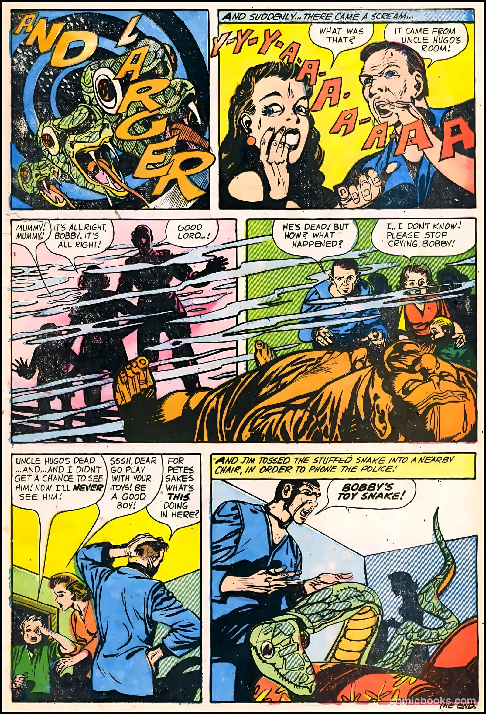 Weird Terror #8 (1953) — page 23 of 34