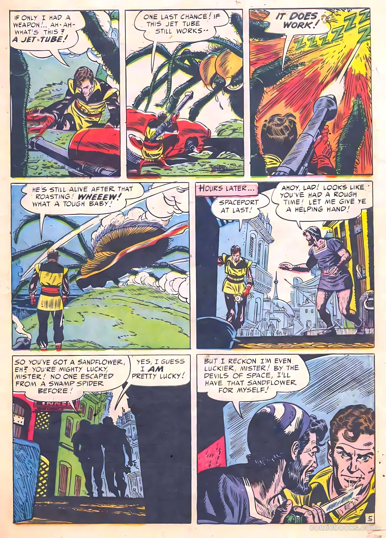 Weird Thrillers #1 (1951) — page 7 of 36