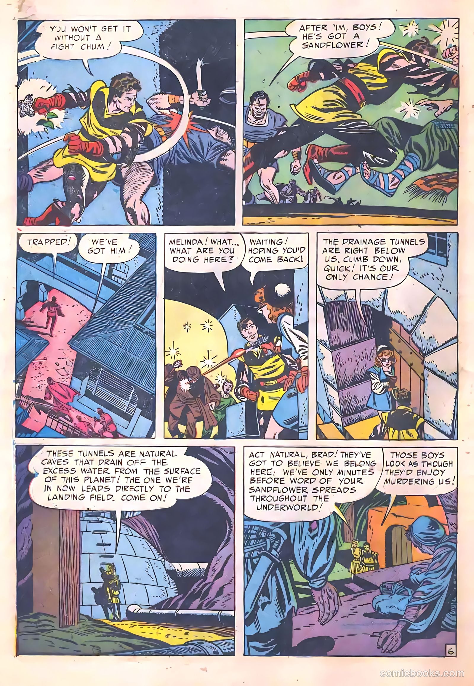 Weird Thrillers #1 (1951) — page 8 of 36