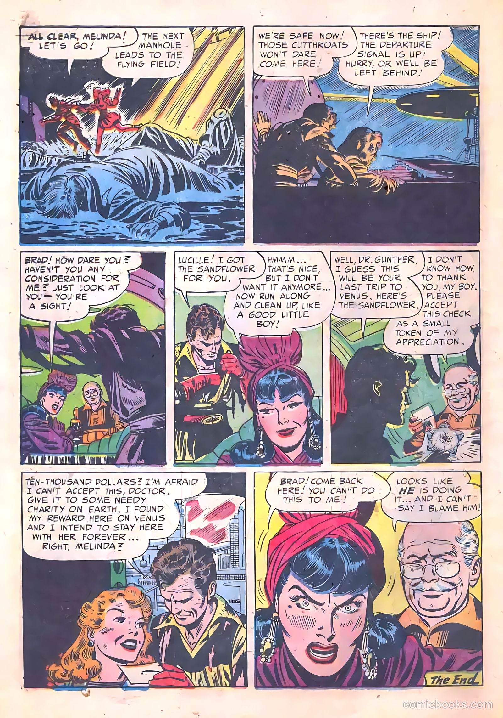 Weird Thrillers #1 (1951) — page 10 of 36