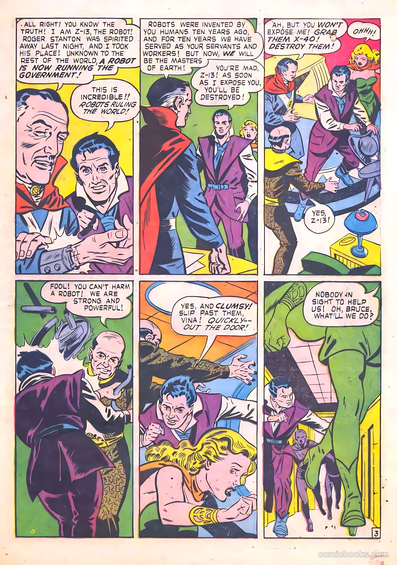 Weird Thrillers #1 (1951) — page 13 of 36