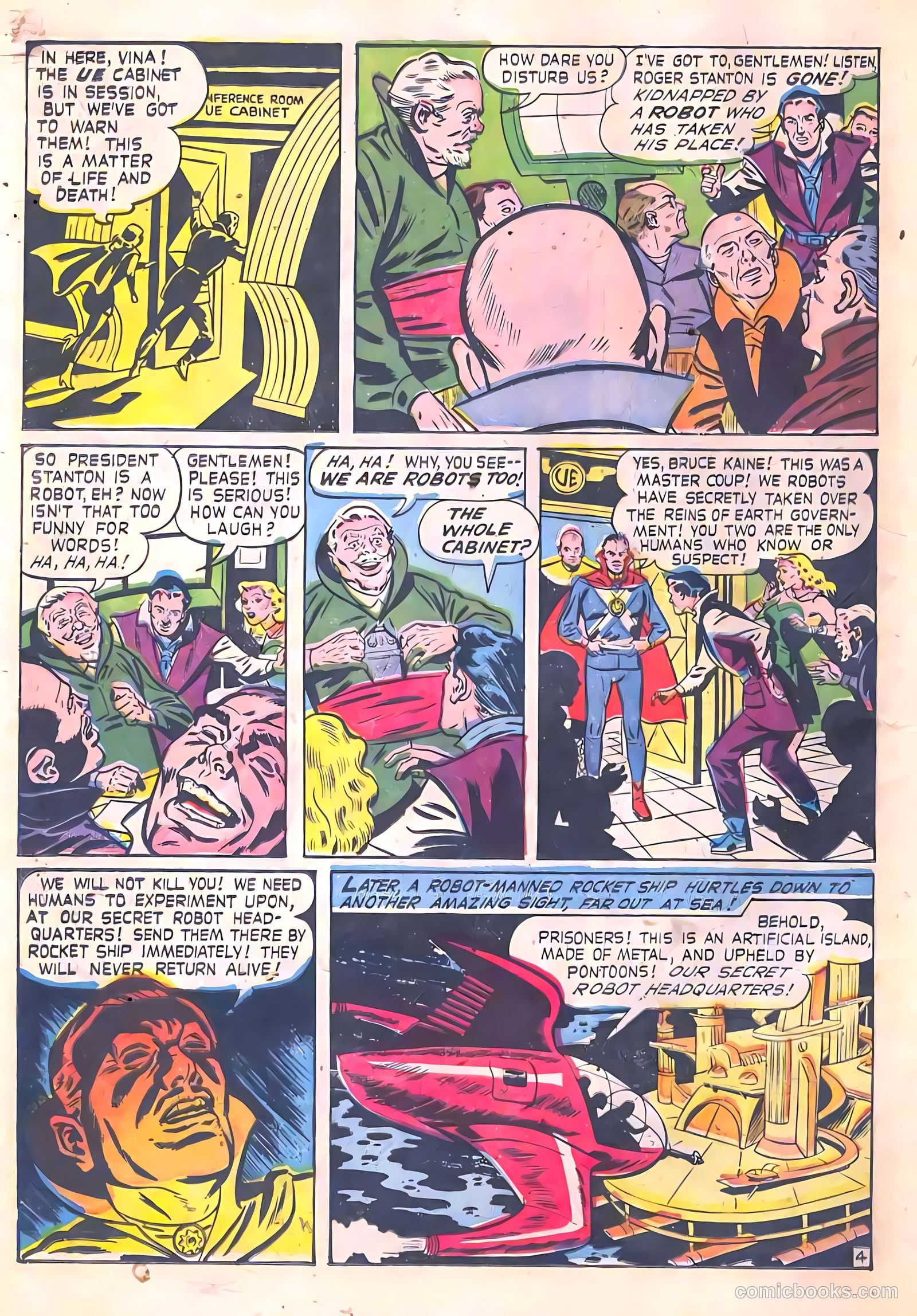 Weird Thrillers #1 (1951) — page 14 of 36