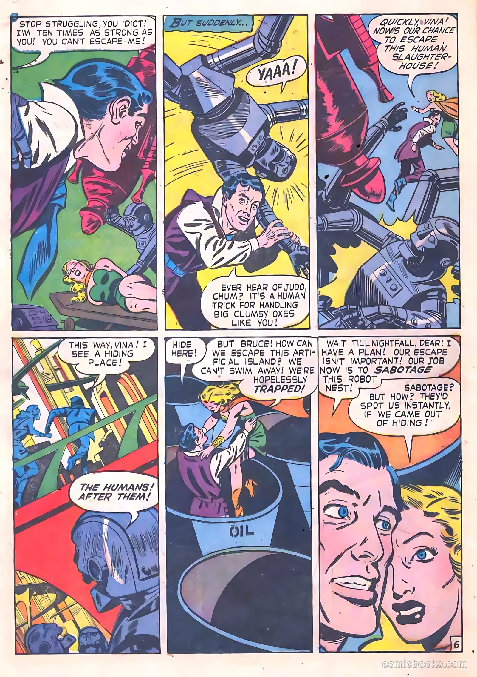 Weird Thrillers #1 (1951) — page 16 of 36