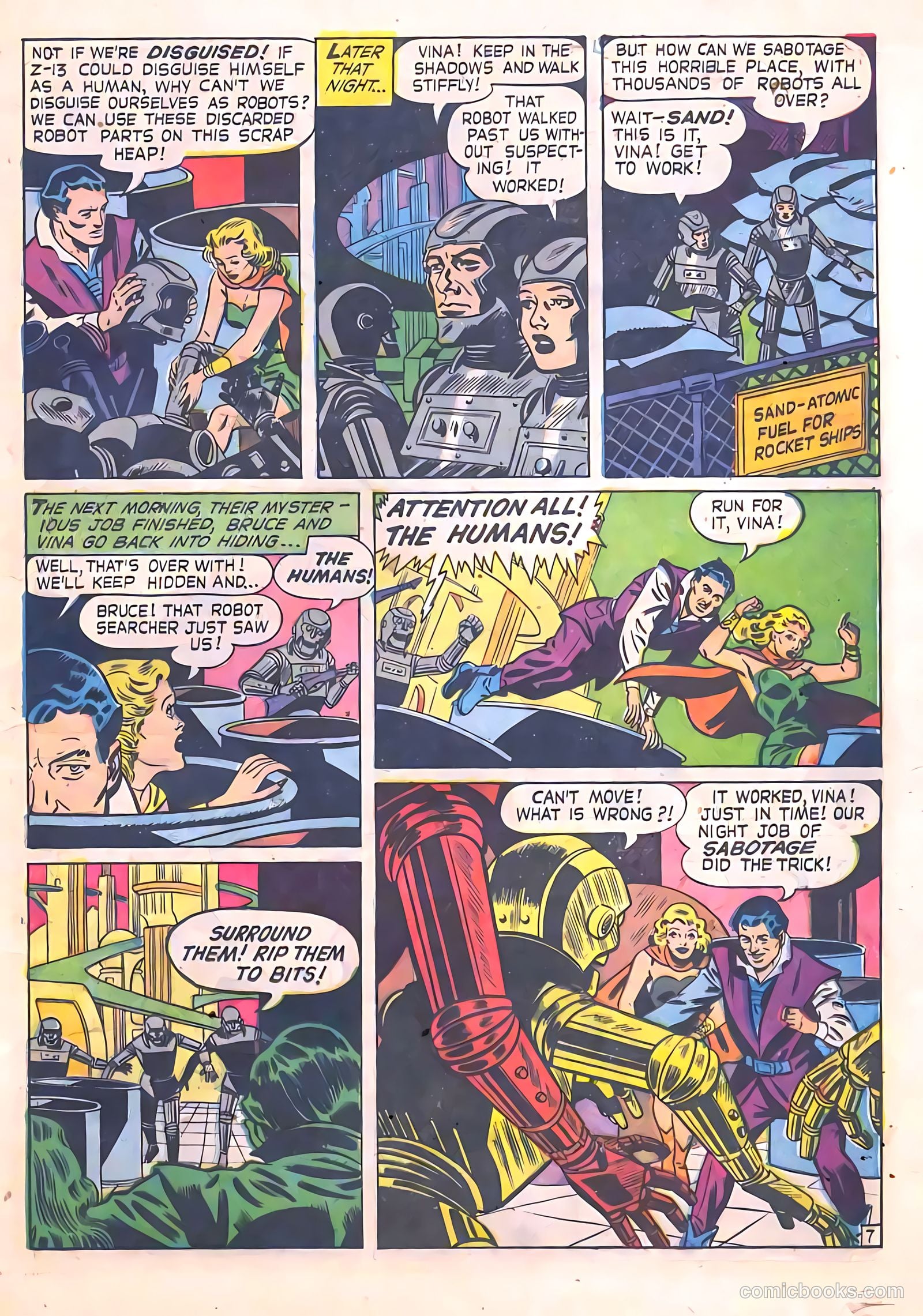Weird Thrillers #1 (1951) — page 17 of 36