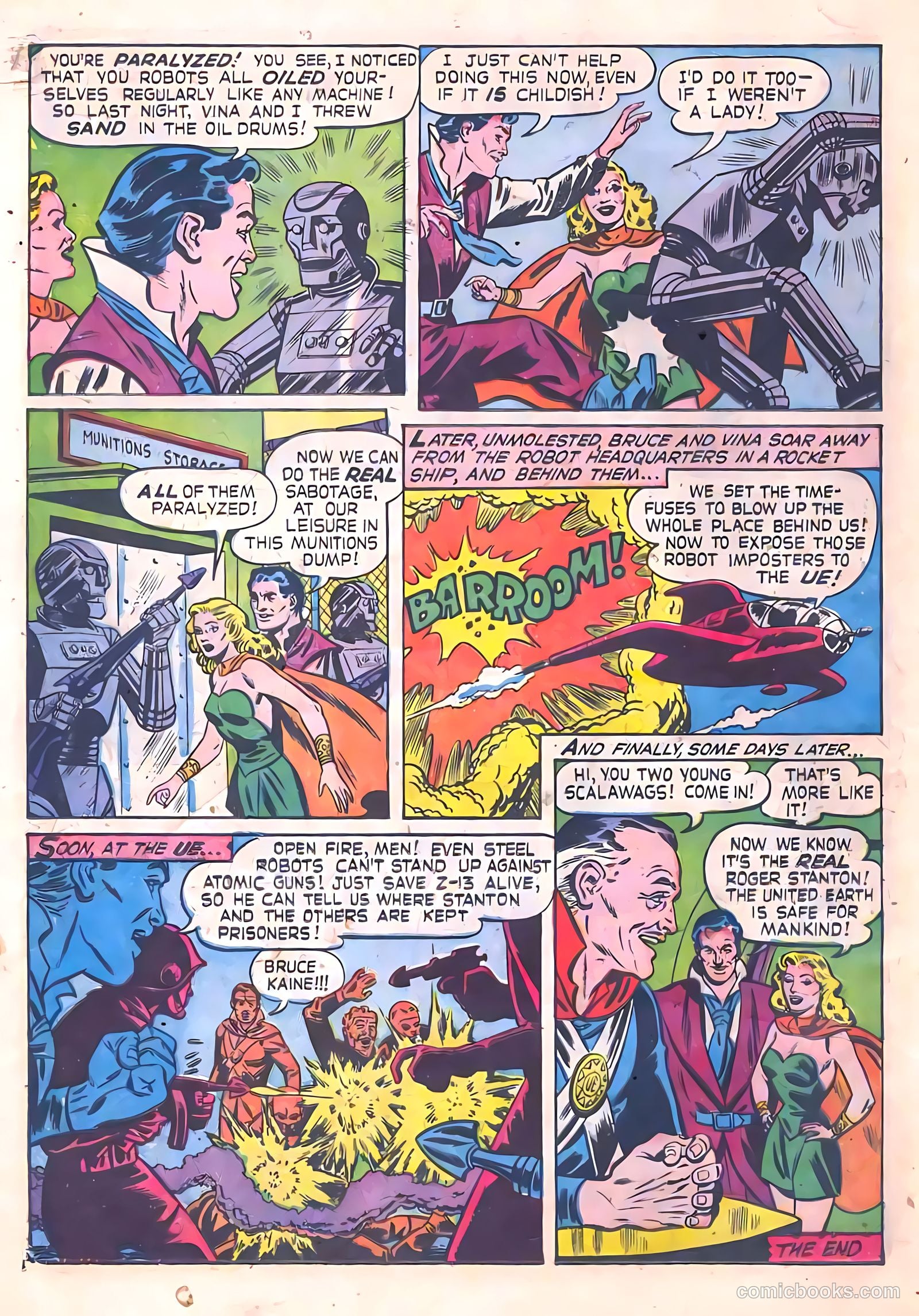 Weird Thrillers #1 (1951) — page 18 of 36
