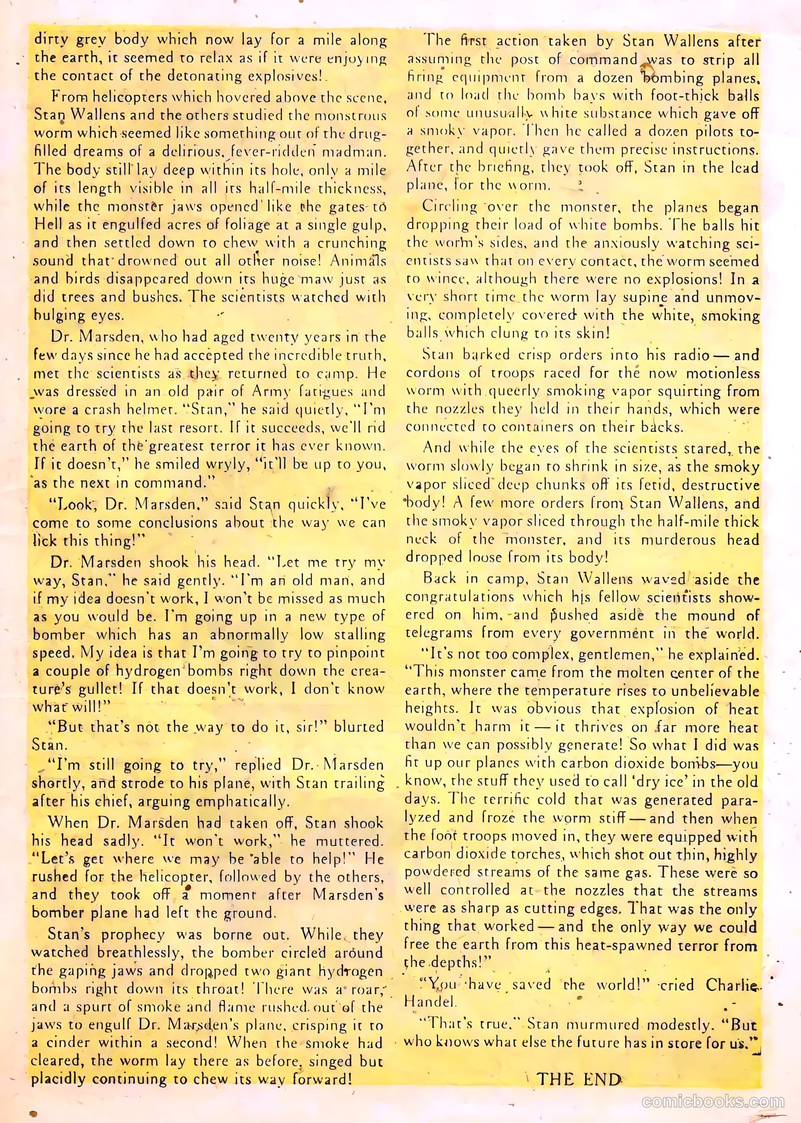 Weird Thrillers #1 (1951) — page 21 of 36