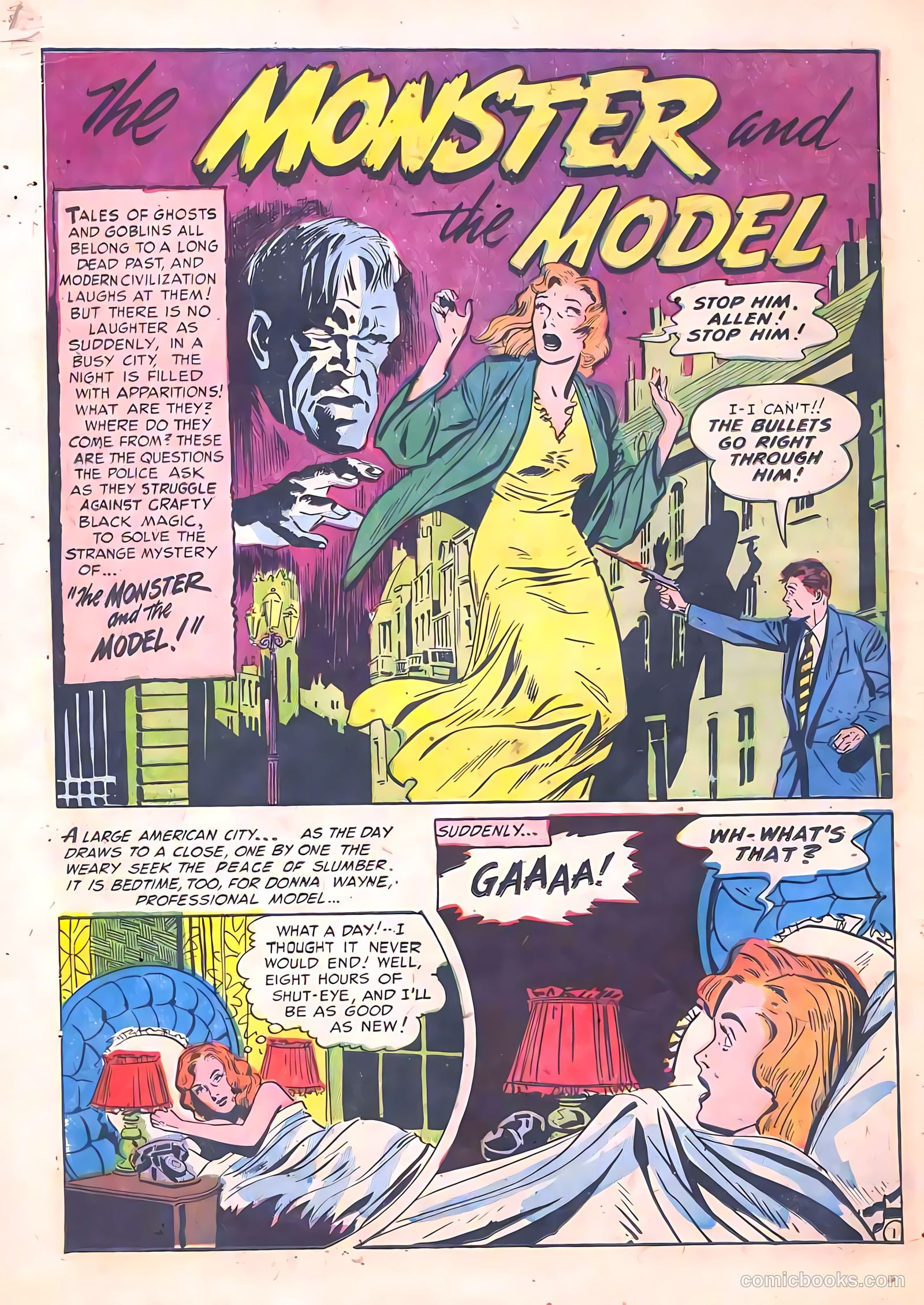 Weird Thrillers #1 (1951) — page 22 of 36