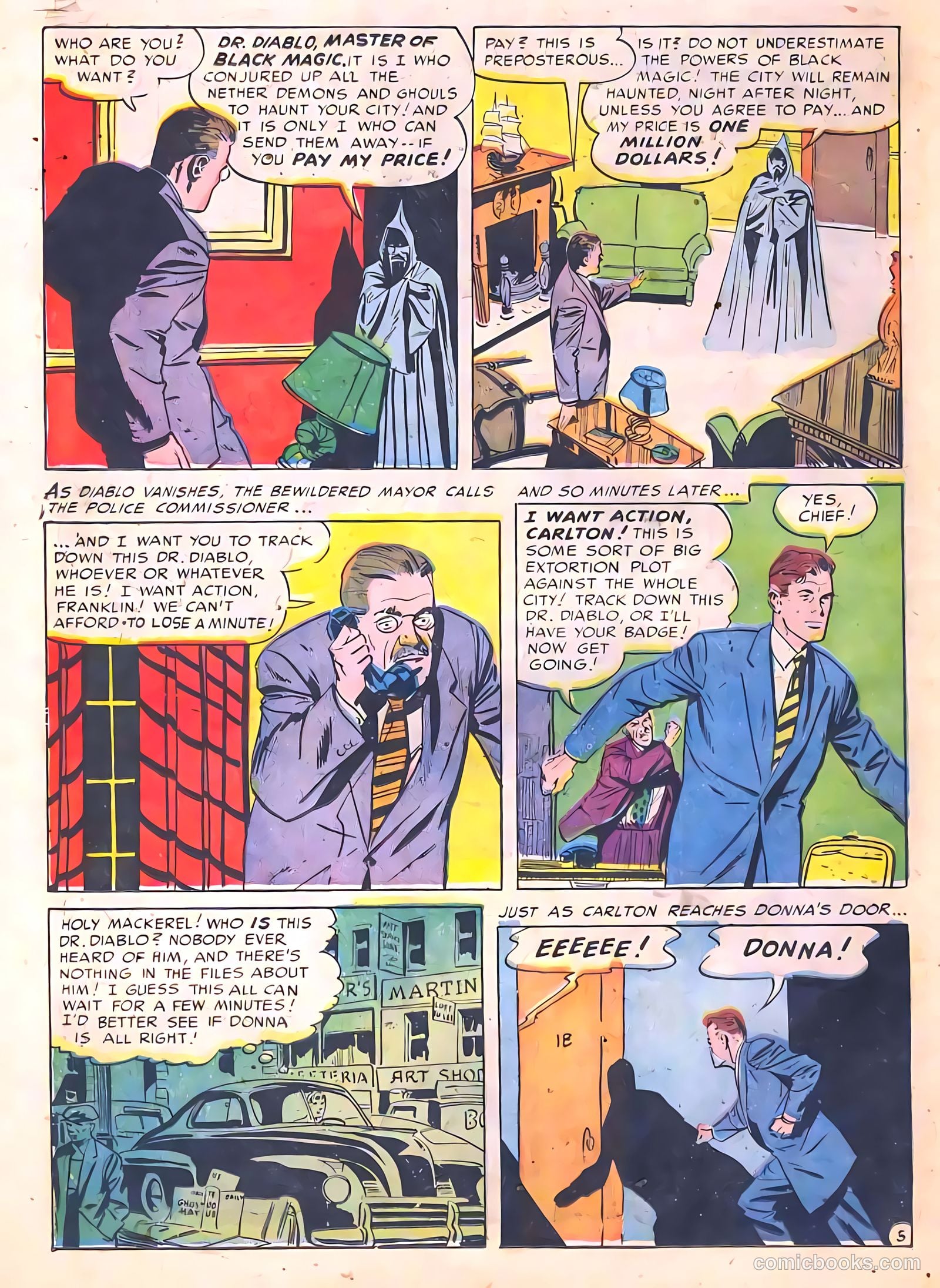 Weird Thrillers #1 (1951) — page 26 of 36