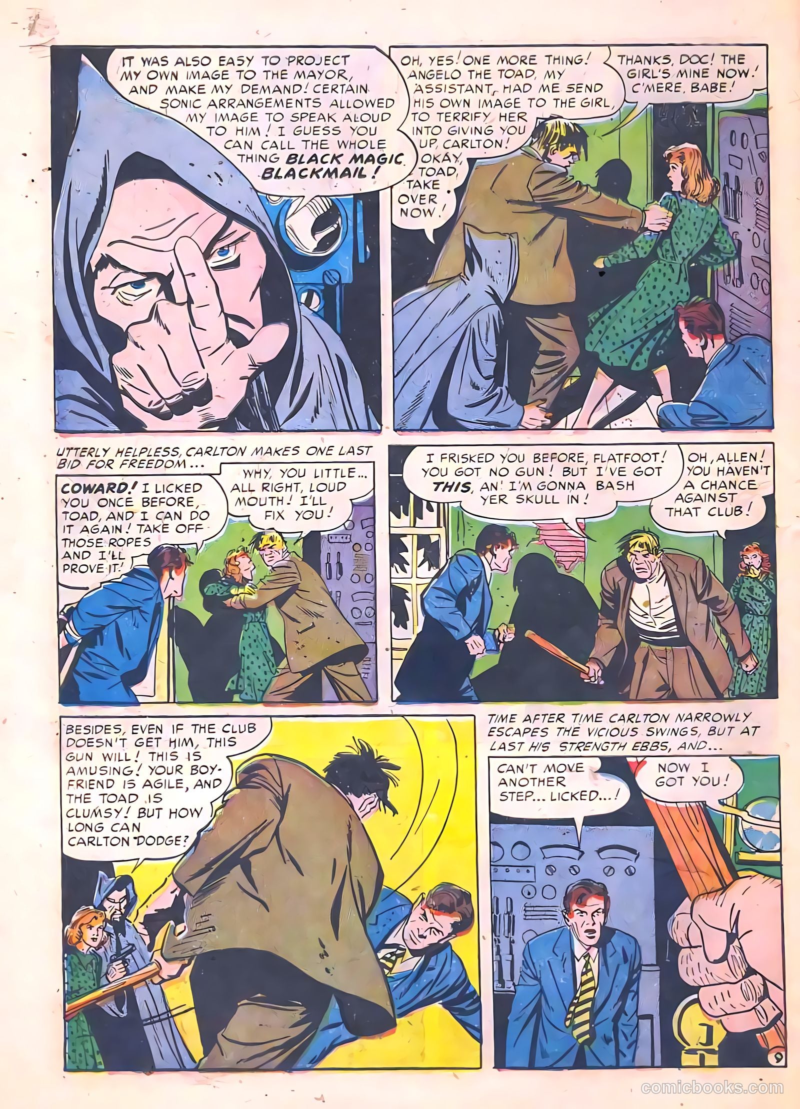 Weird Thrillers #1 (1951) — page 30 of 36