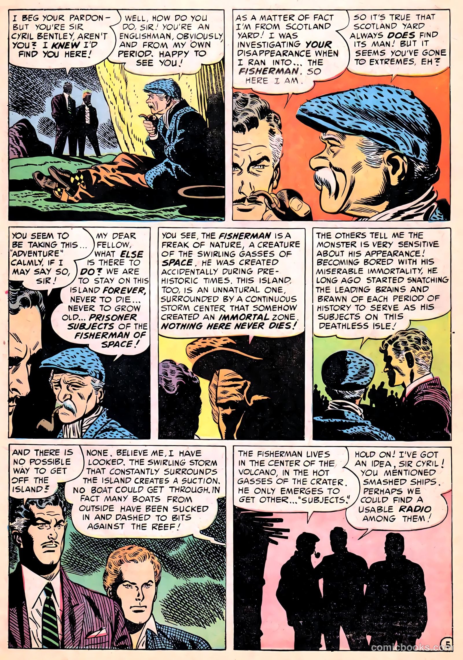 Weird Thrillers #2 (1951) — page 7 of 36