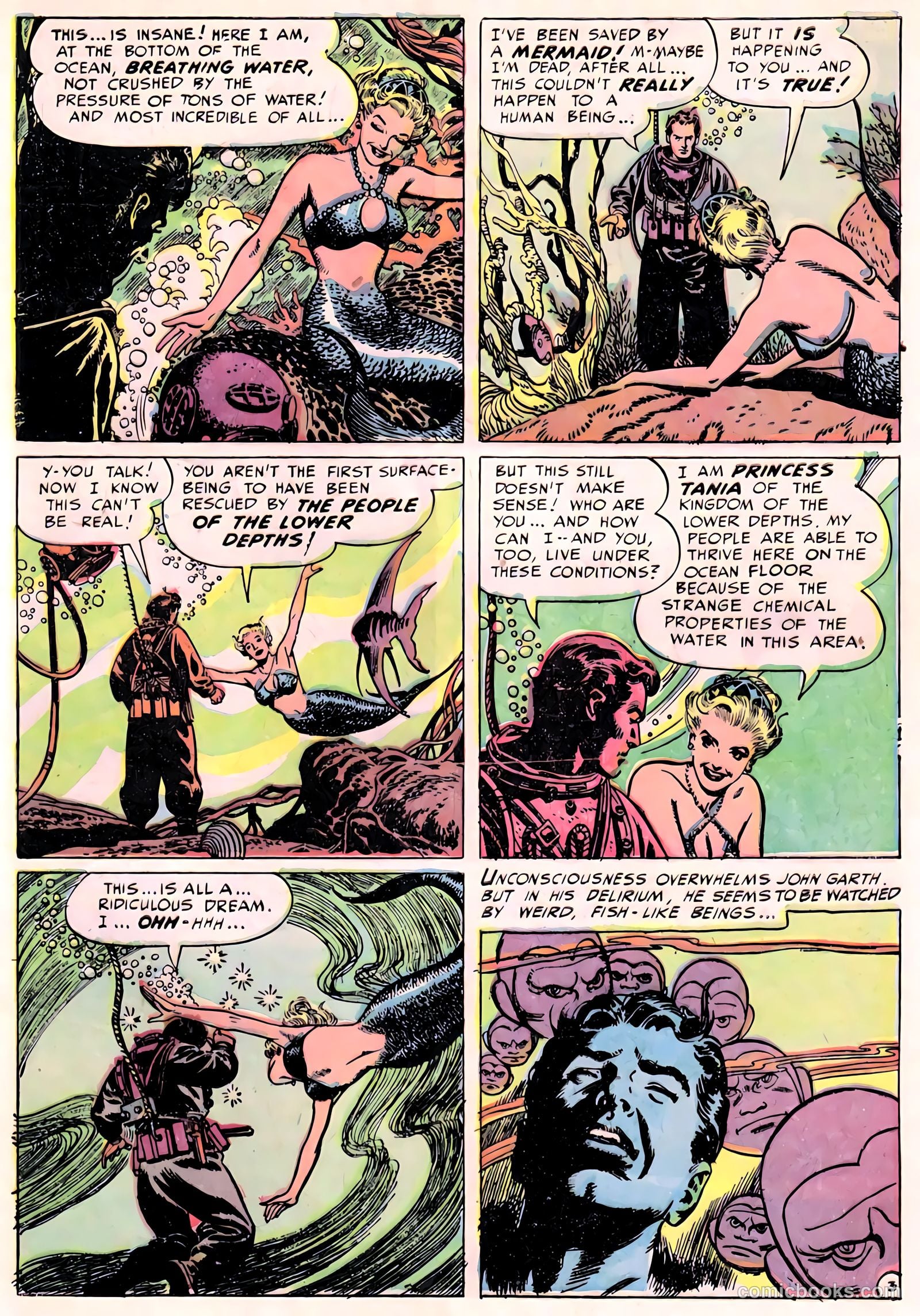 Weird Thrillers #3 (1952) — page 5 of 36