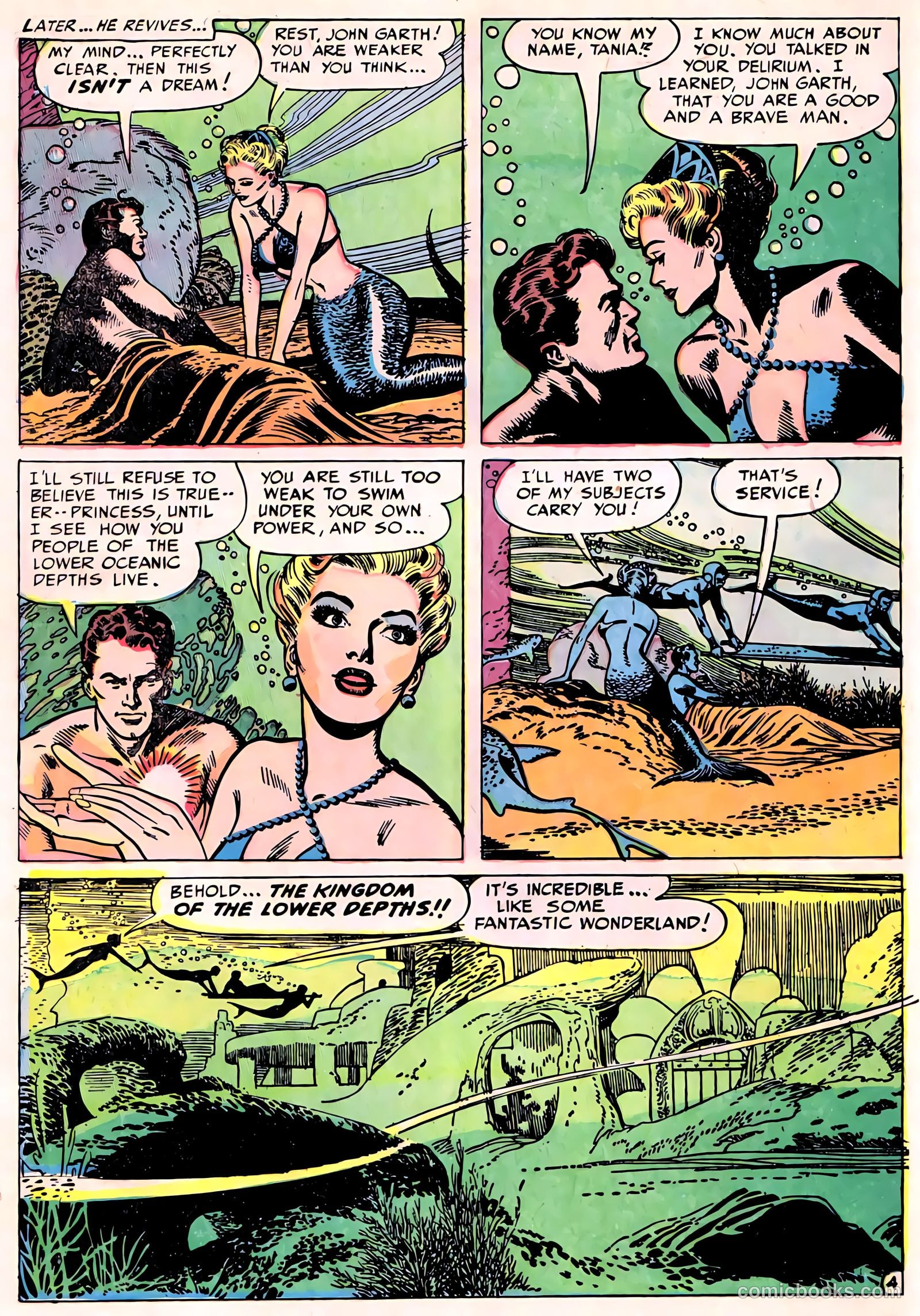 Weird Thrillers #3 (1952) — page 6 of 36