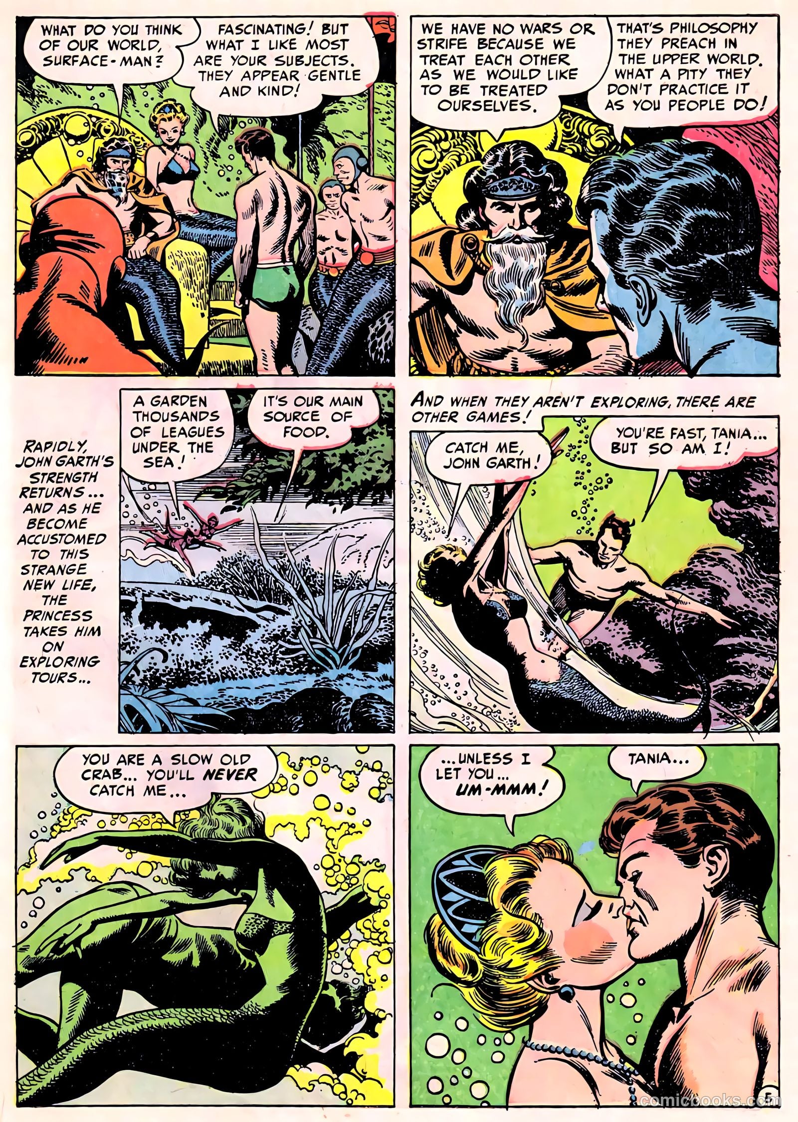 Weird Thrillers #3 (1952) — page 7 of 36
