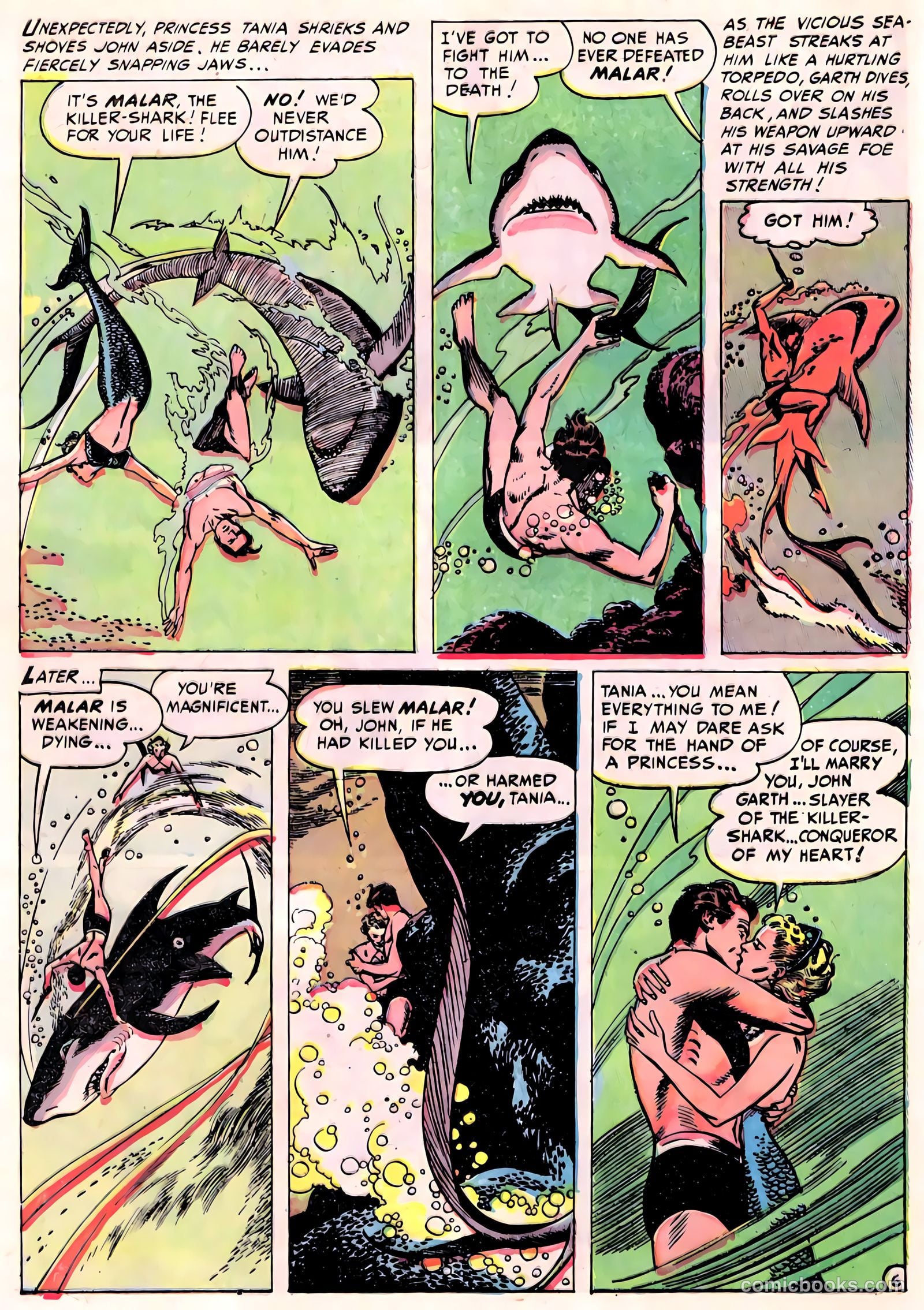 Weird Thrillers #3 (1952) — page 8 of 36