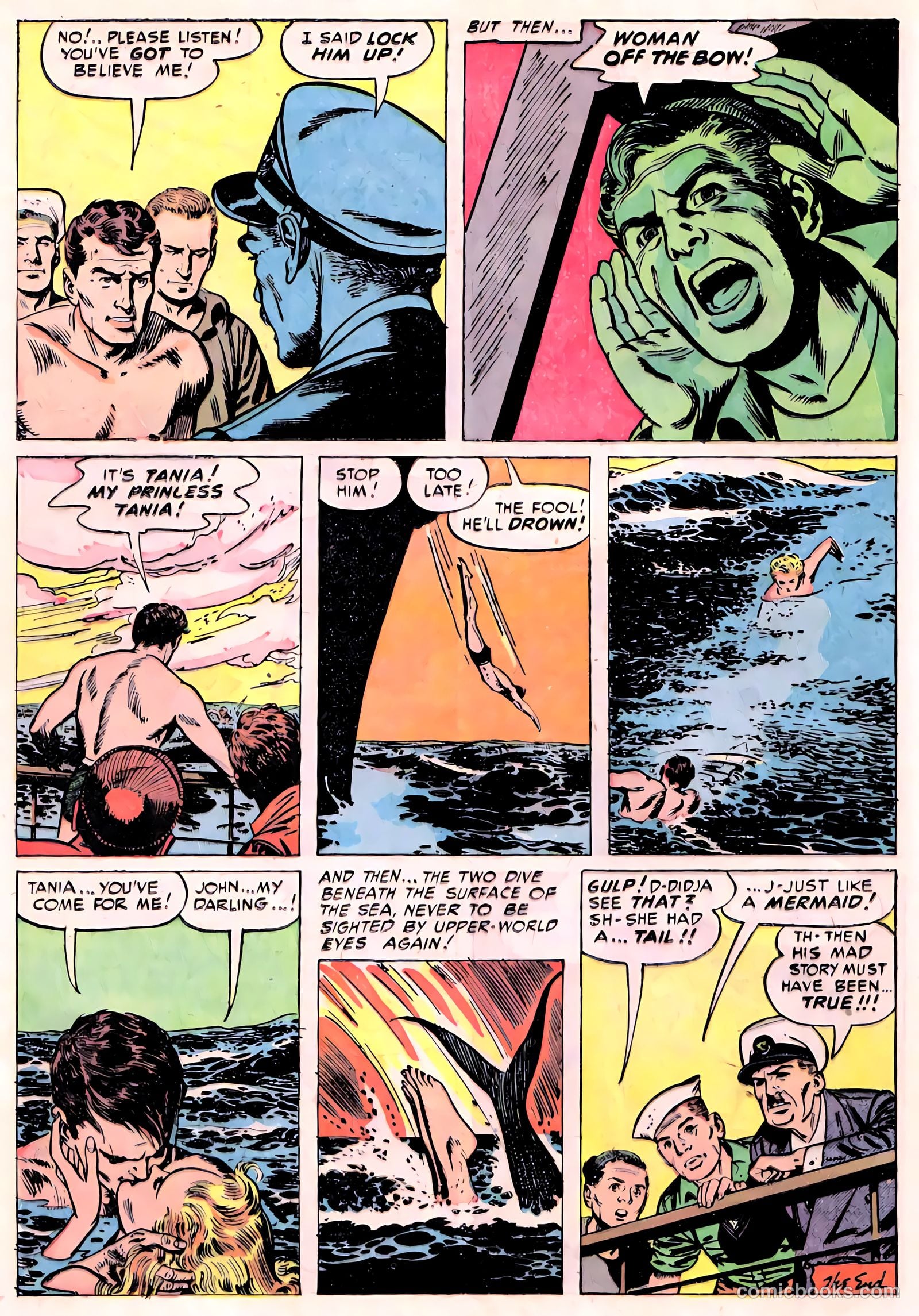 Weird Thrillers #3 (1952) — page 12 of 36