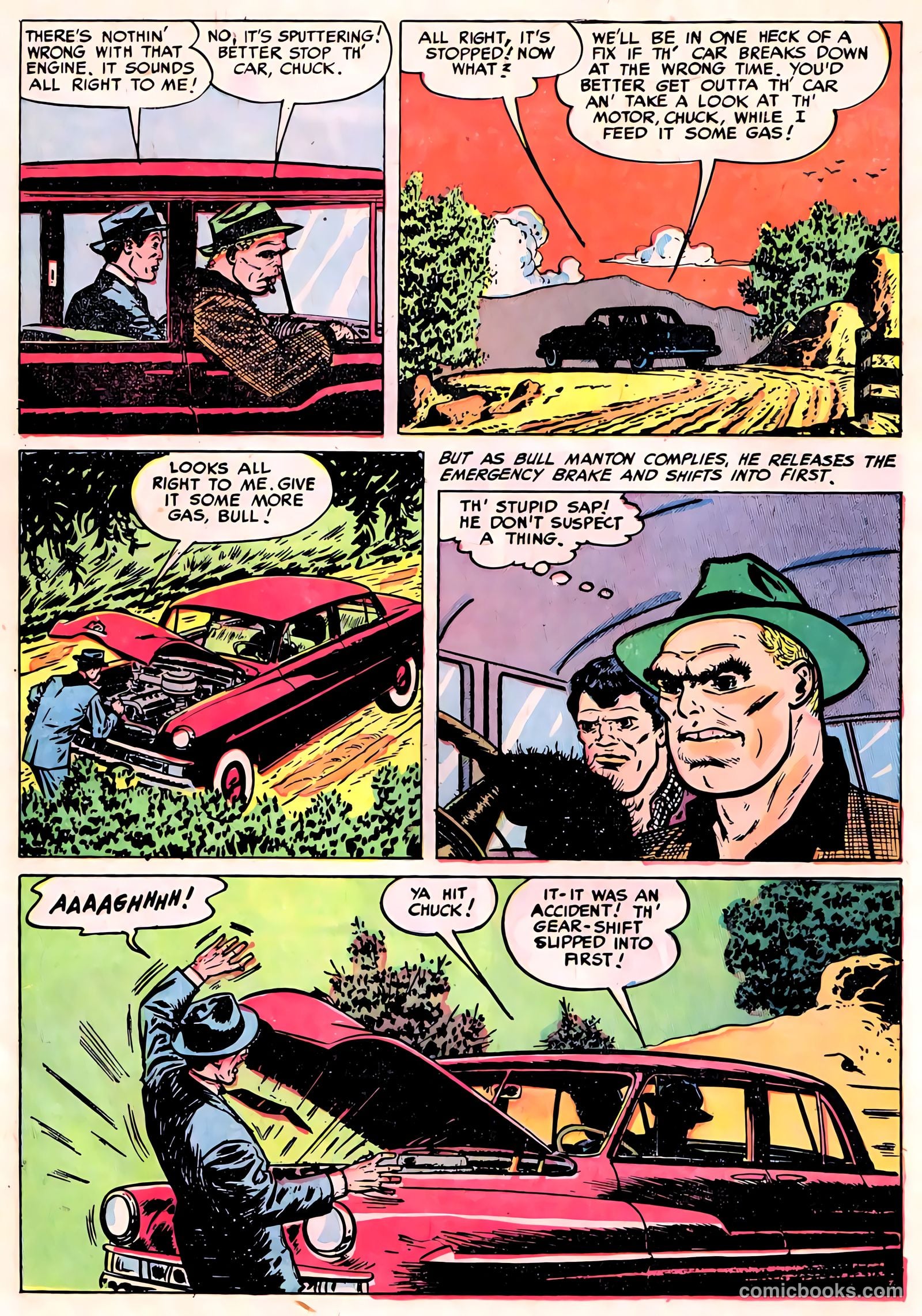 Weird Thrillers #3 (1952) — page 22 of 36