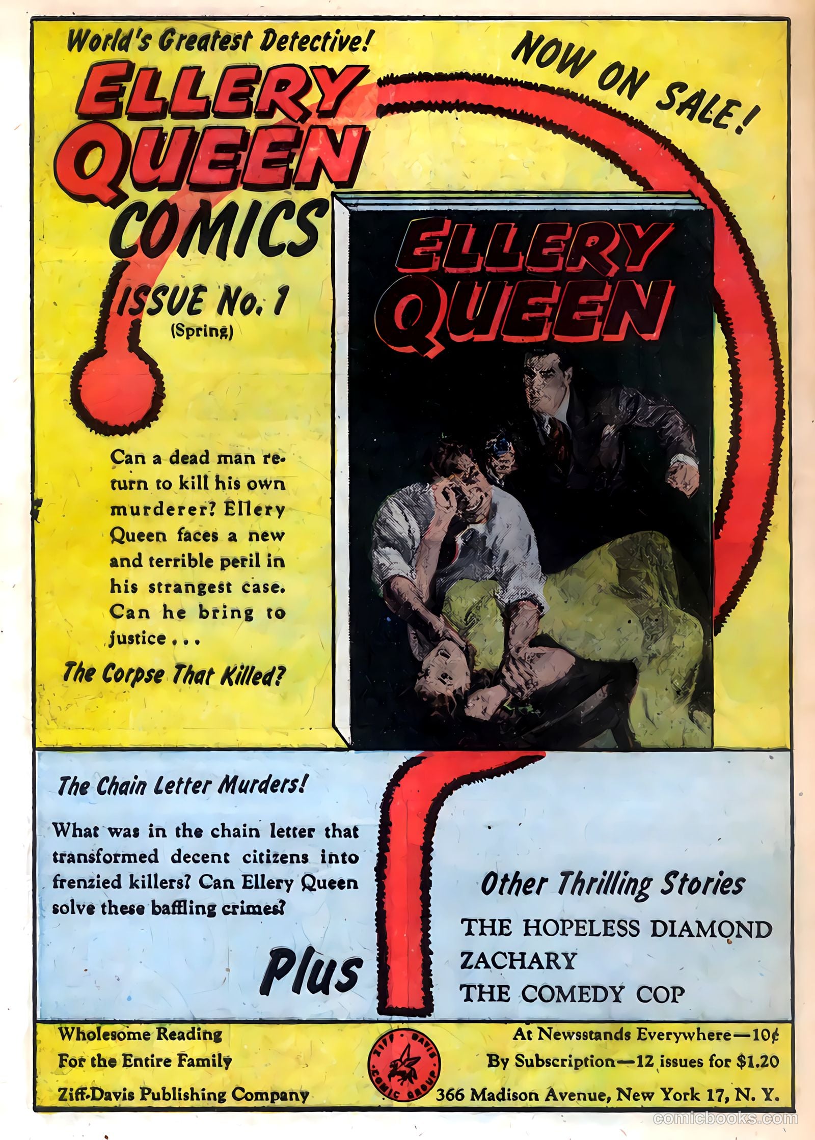 Weird Thrillers #3 (1952) — page 32 of 36