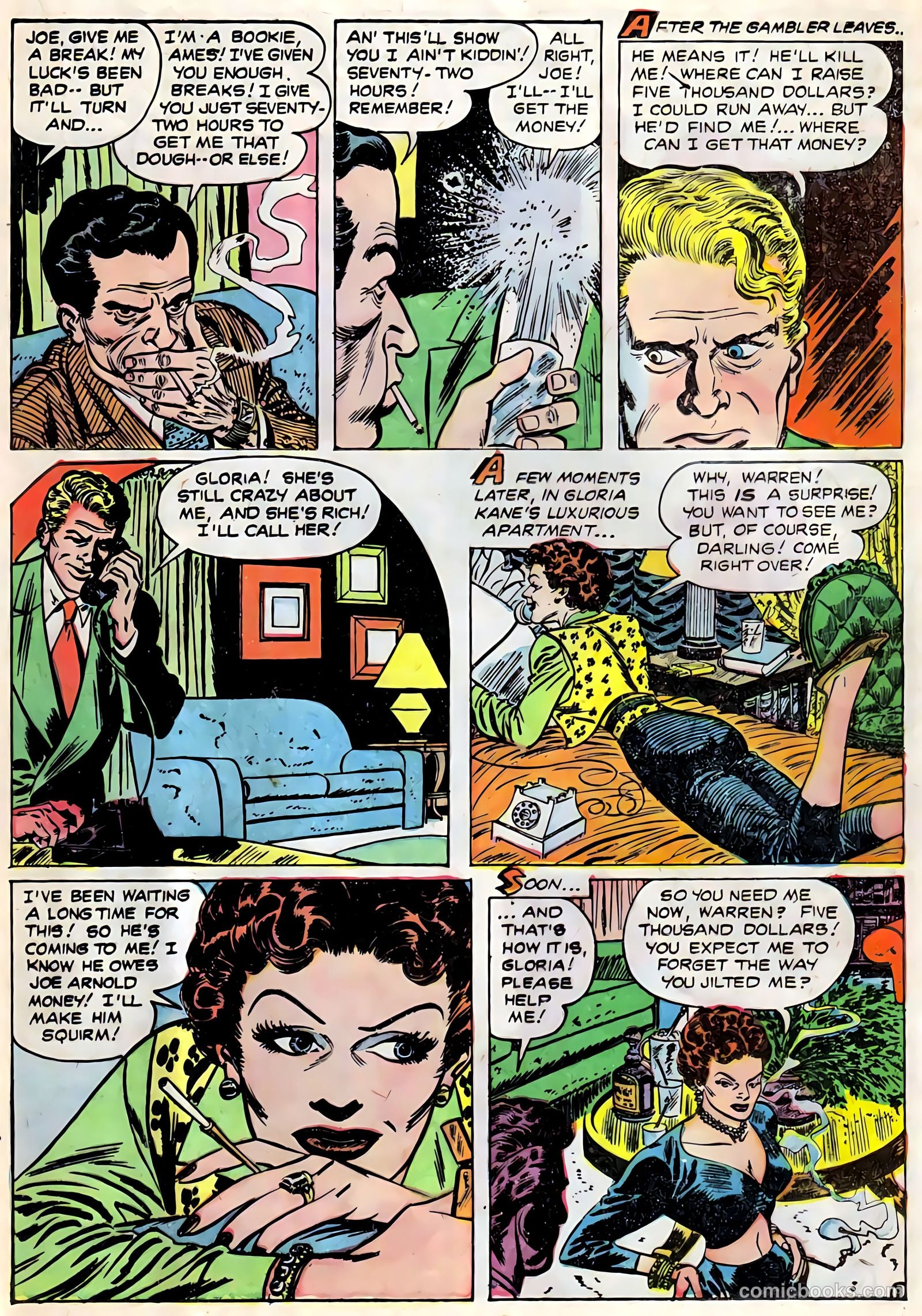 Weird Thrillers #5 (1952) — page 21 of 36