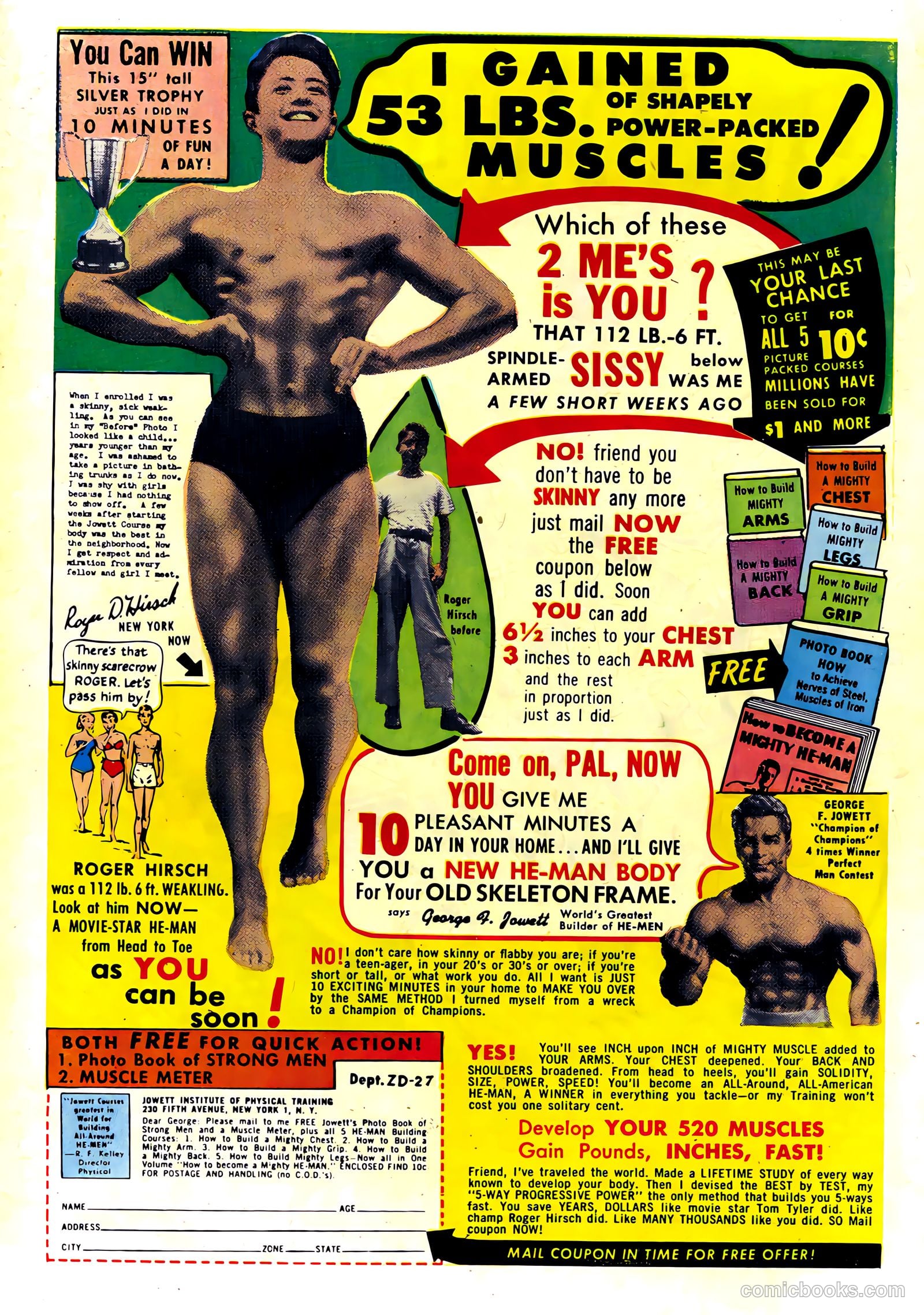 Weird Thrillers #5 (1952) — page 36 of 36