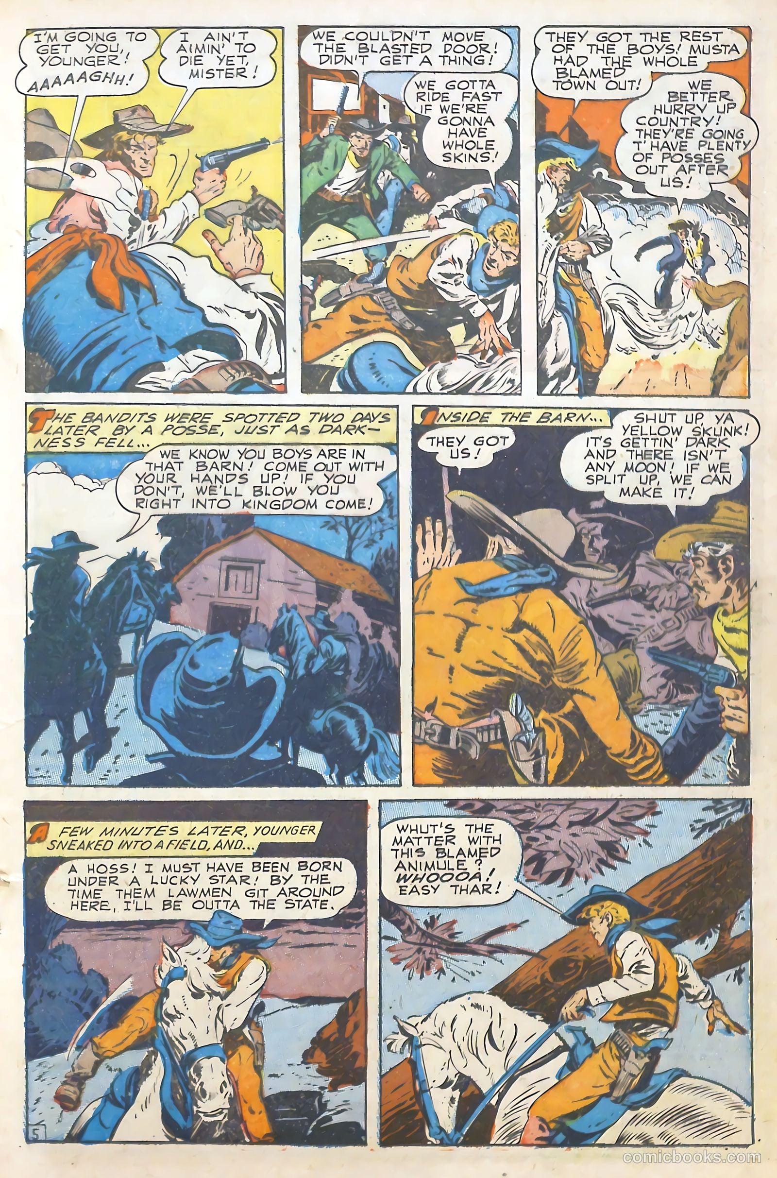 Western Adventures #4 (1949) — page 17 of 36